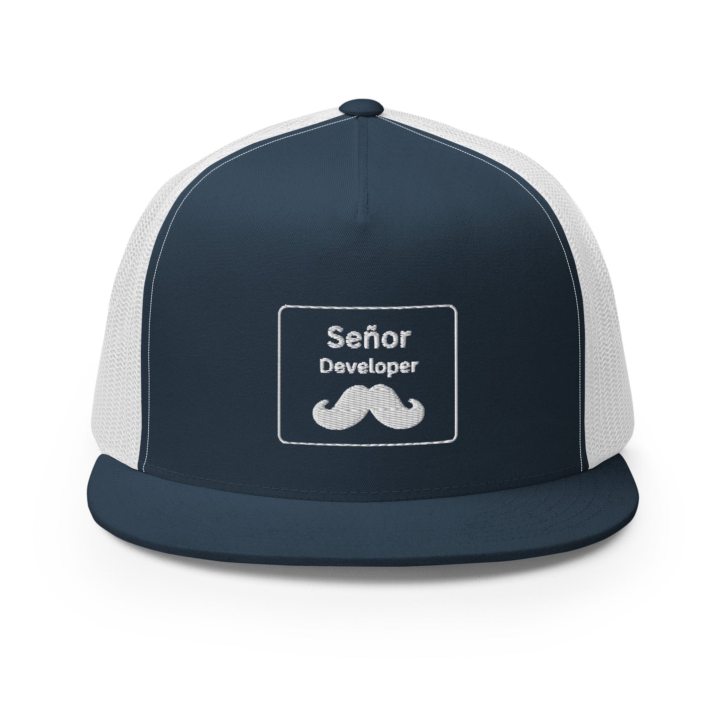 Moustache Señor Developer Trucker Cap