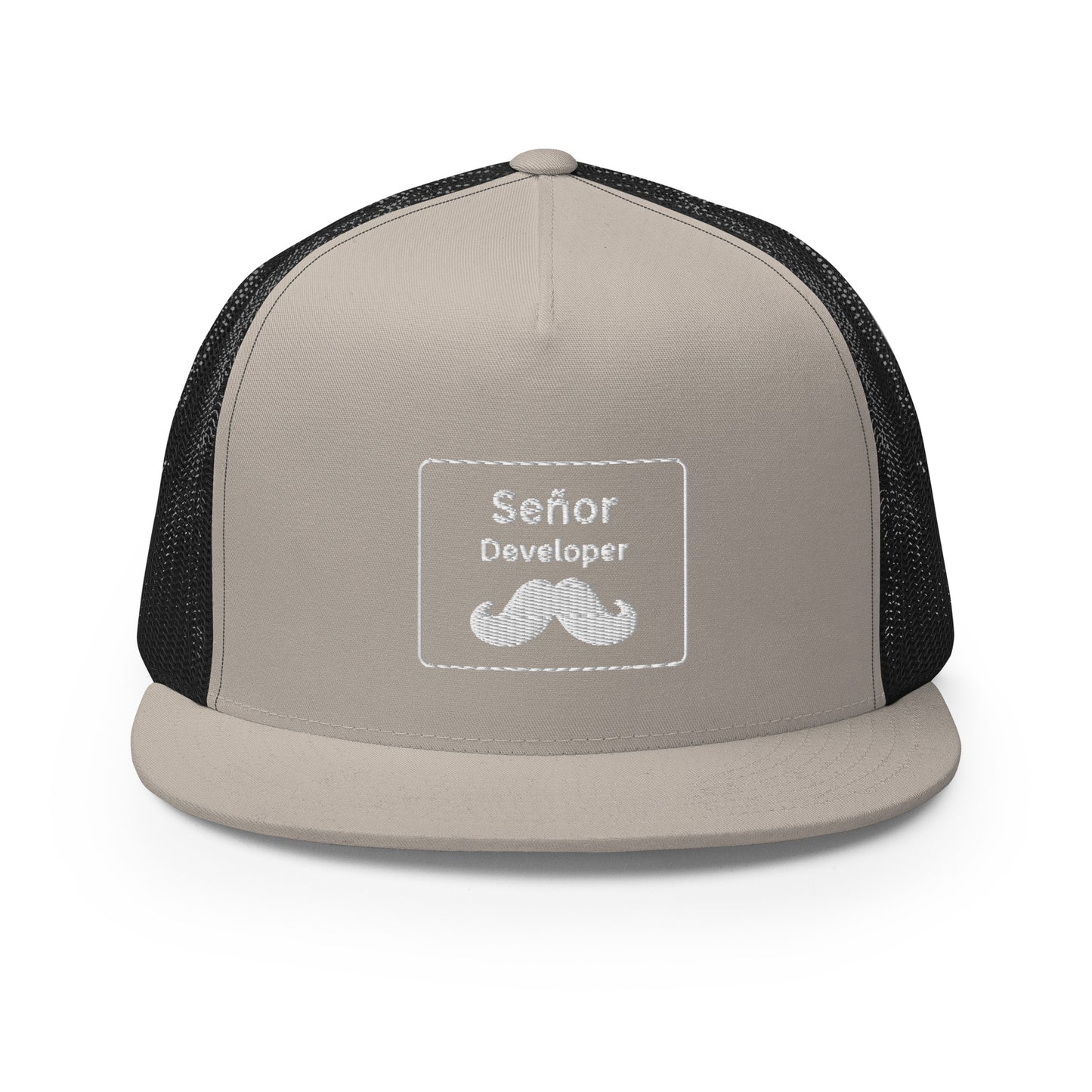 Moustache Señor Developer Trucker Cap