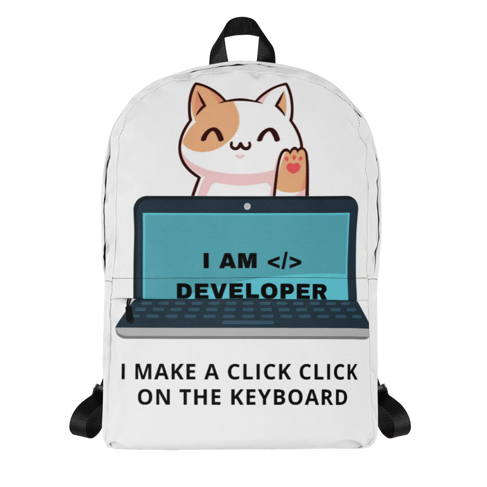 I am Developer Backpack
