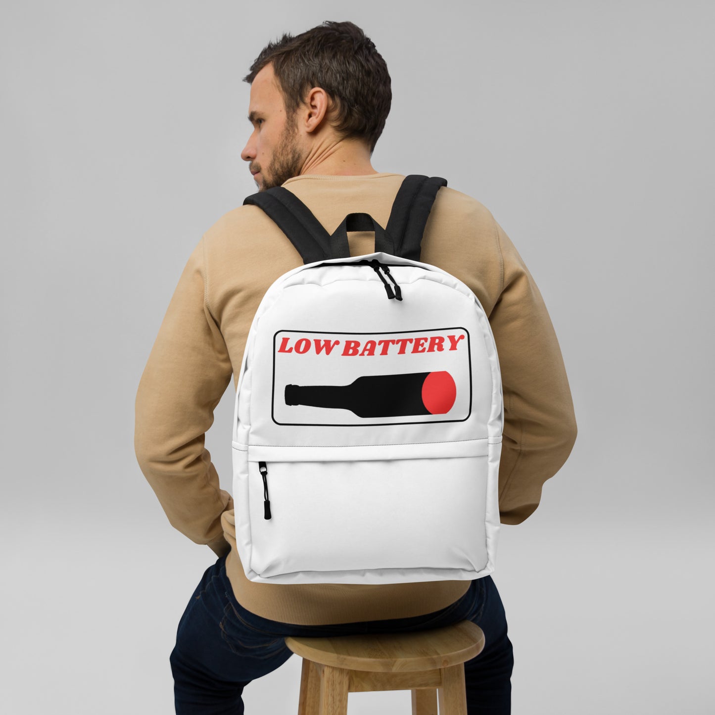 Low Battery Backpack