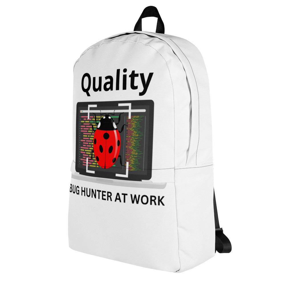 Bug Hunter At Work Backpack