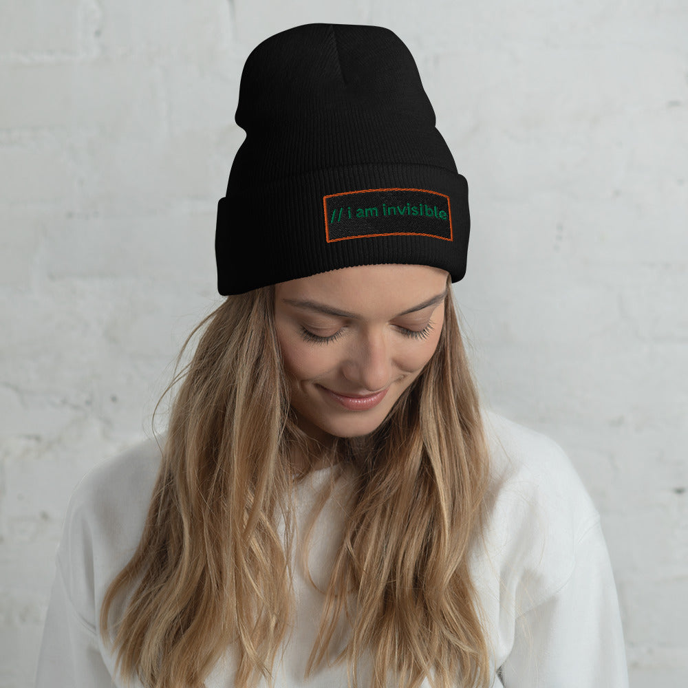 JS Code Cuffed Beanie