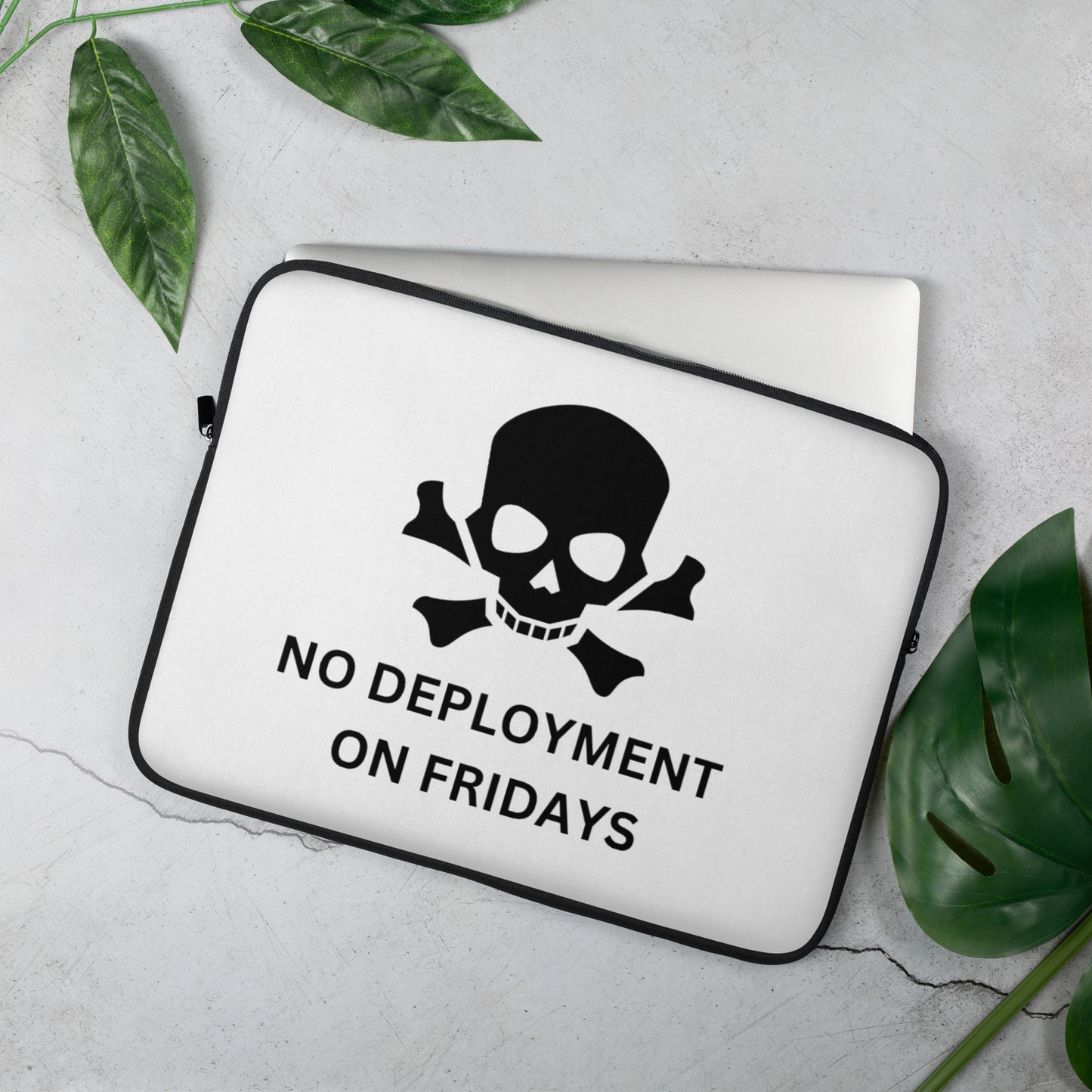 No Friday Deployments Laptop Sleeve