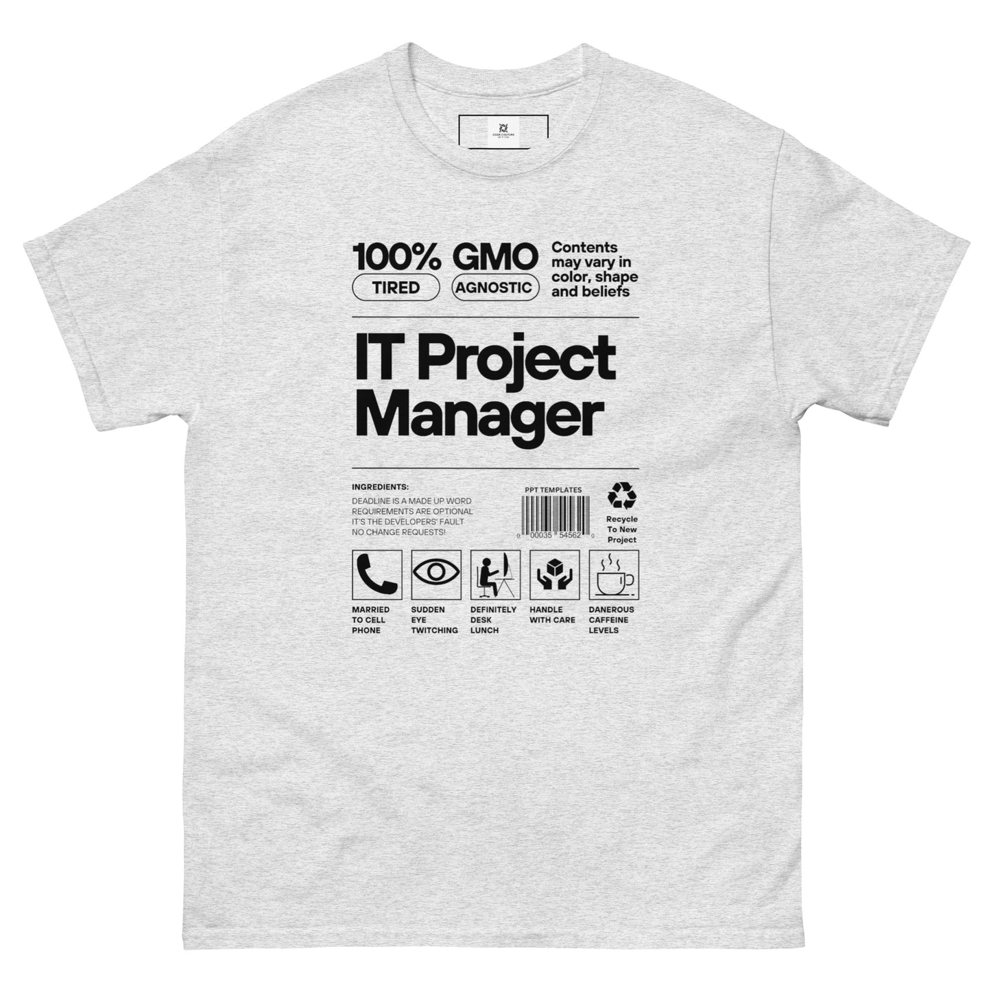 Project Manager Label