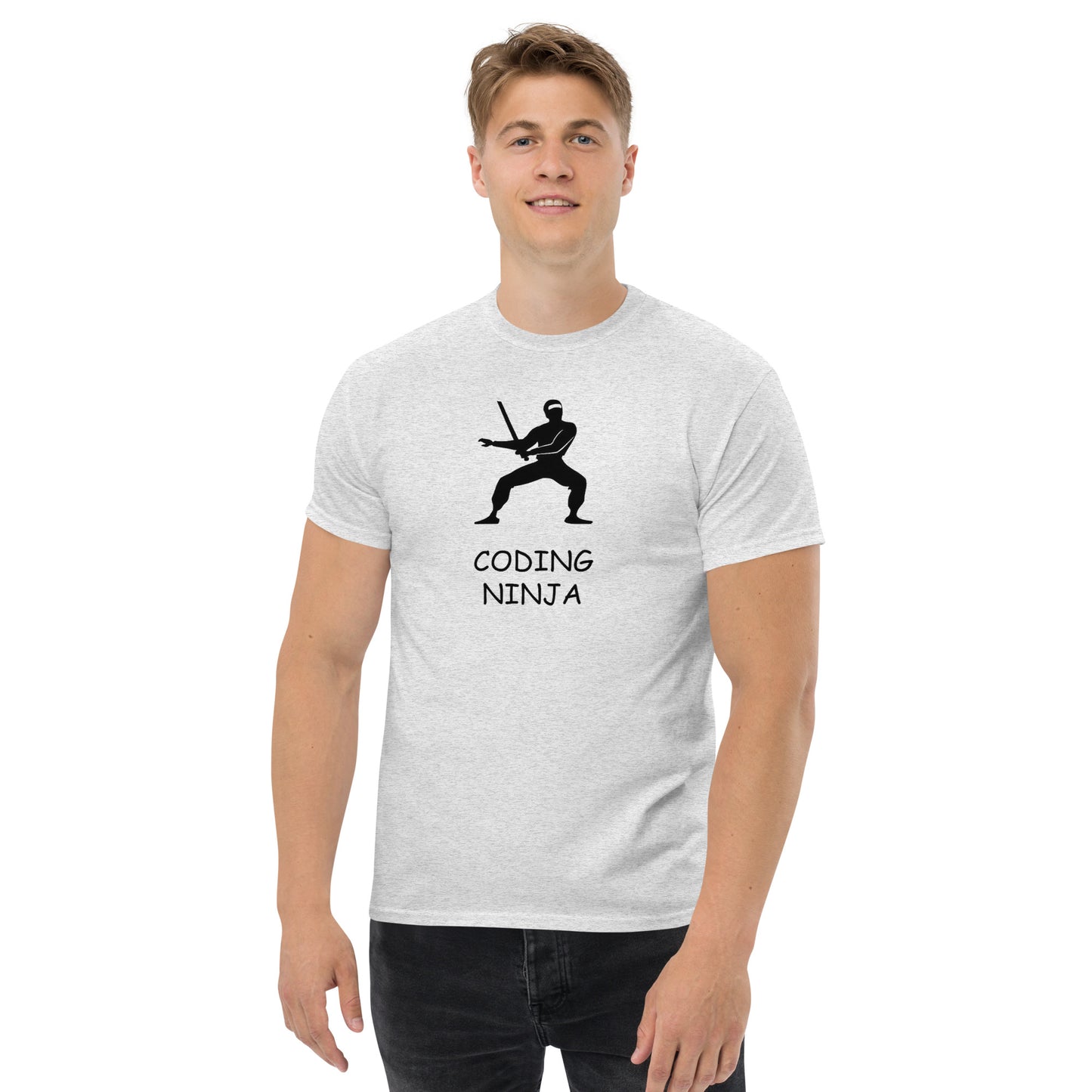 Ninja Coder classic tee - Light