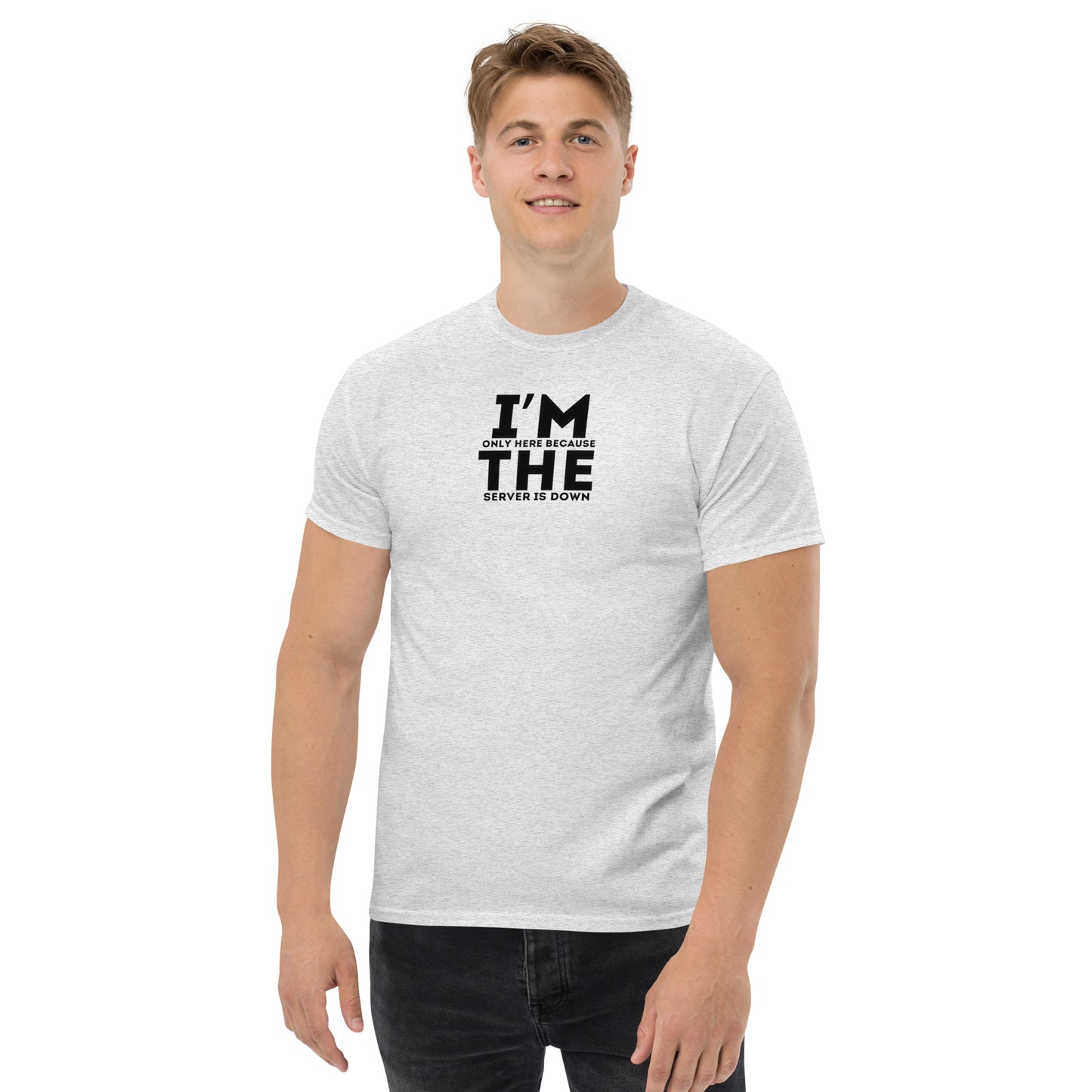 Why I'm here classic tee