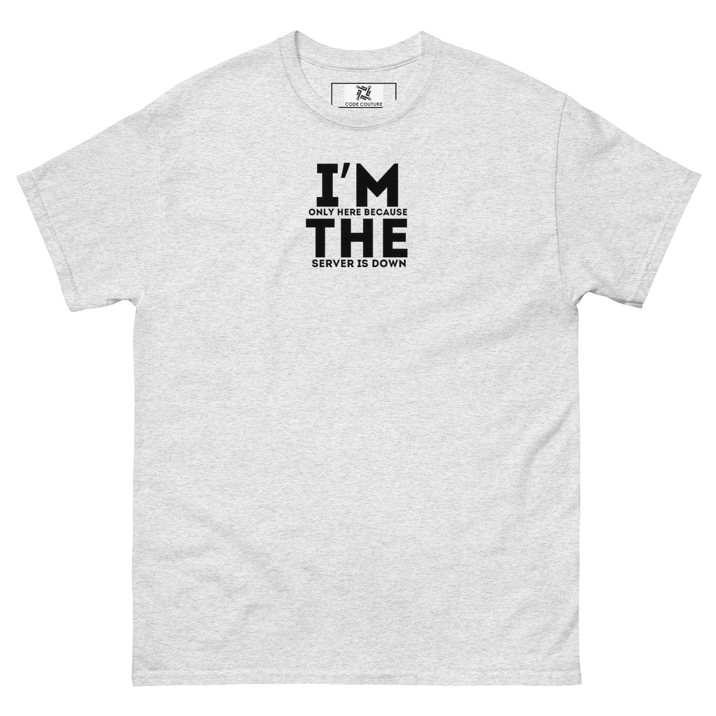 Why I'm here classic tee