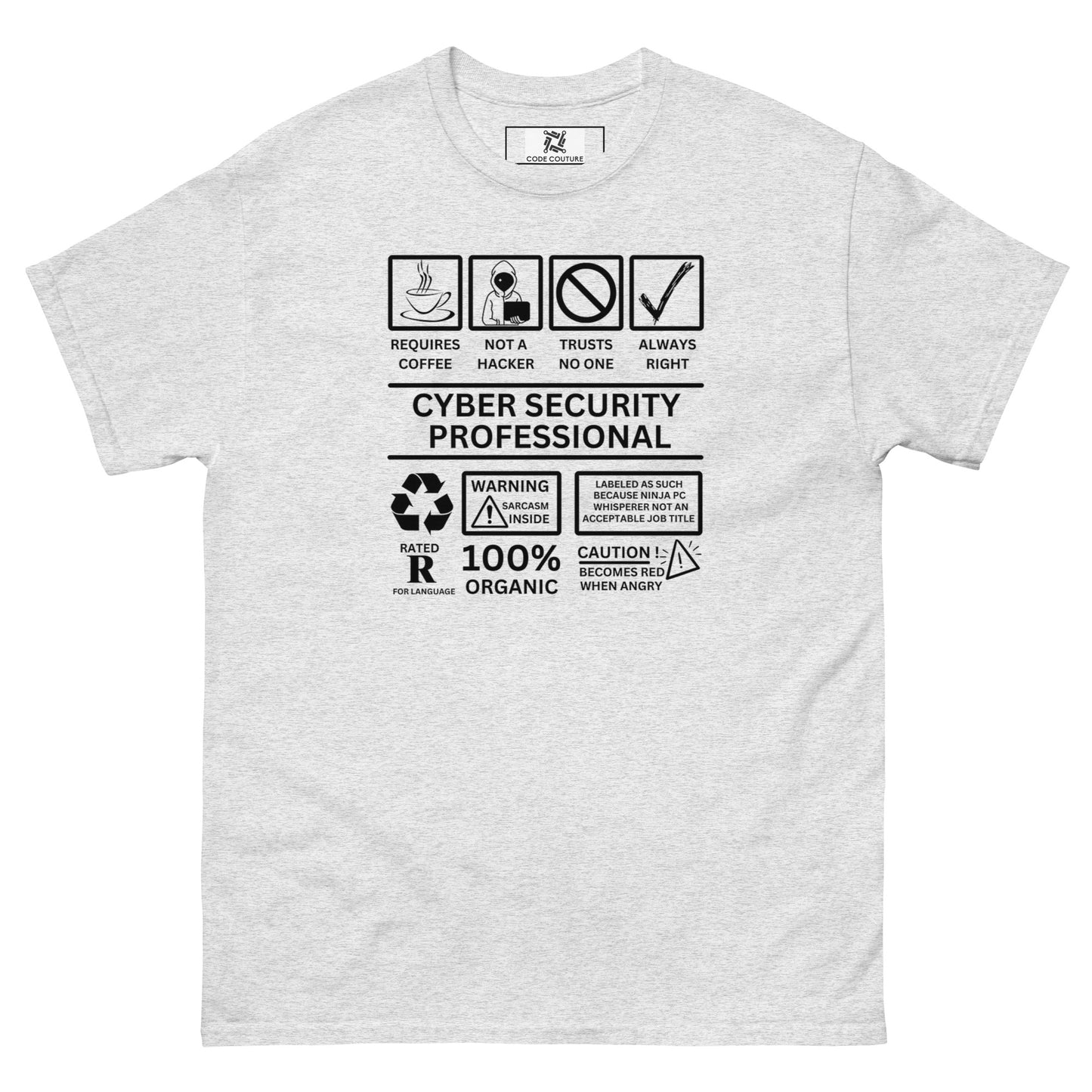 Cyber Security Professional Label - Light