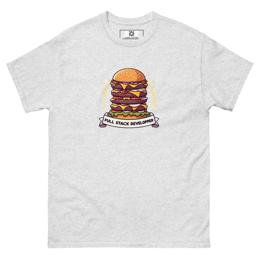 Burgers Full Stacker tee