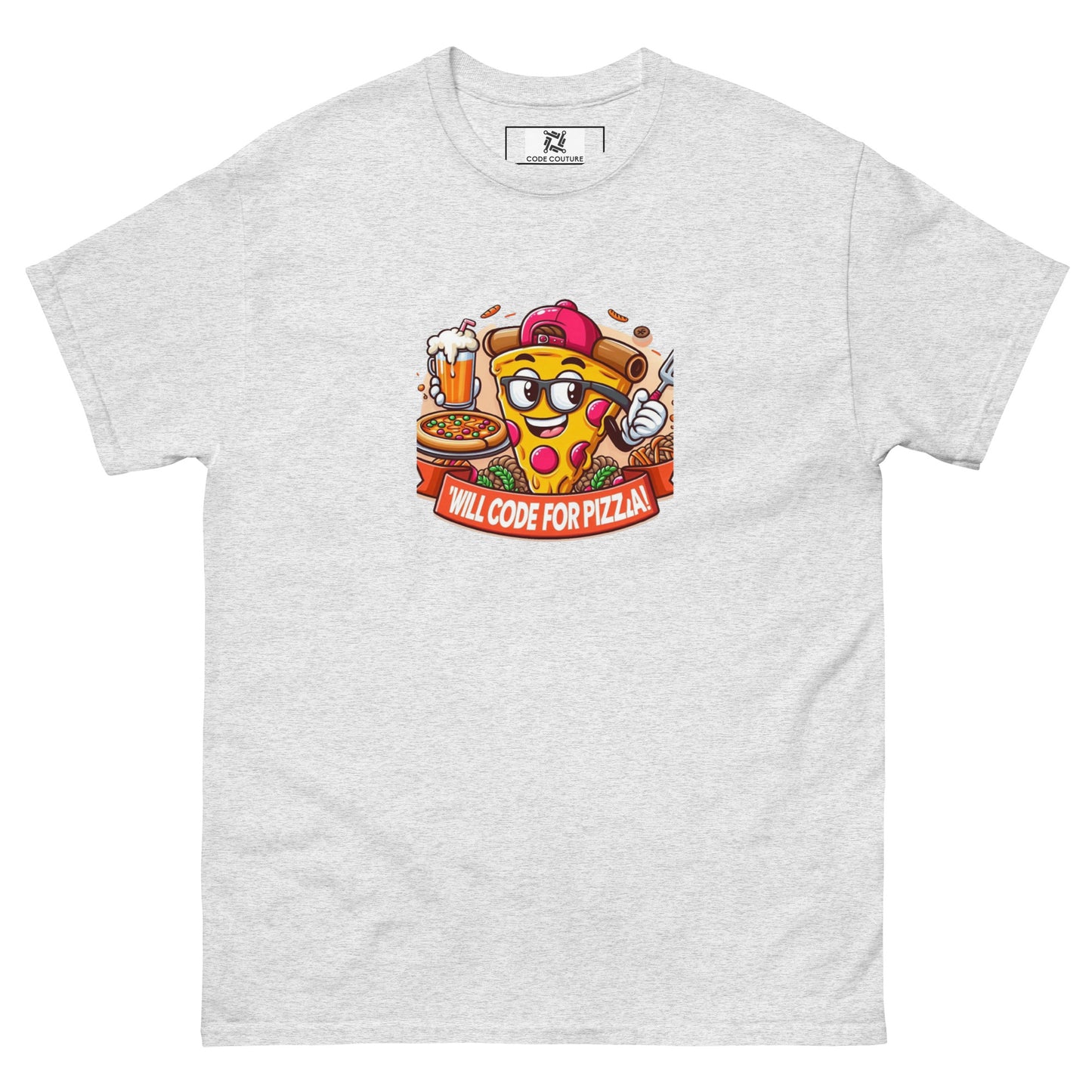 Code For Pizza tee