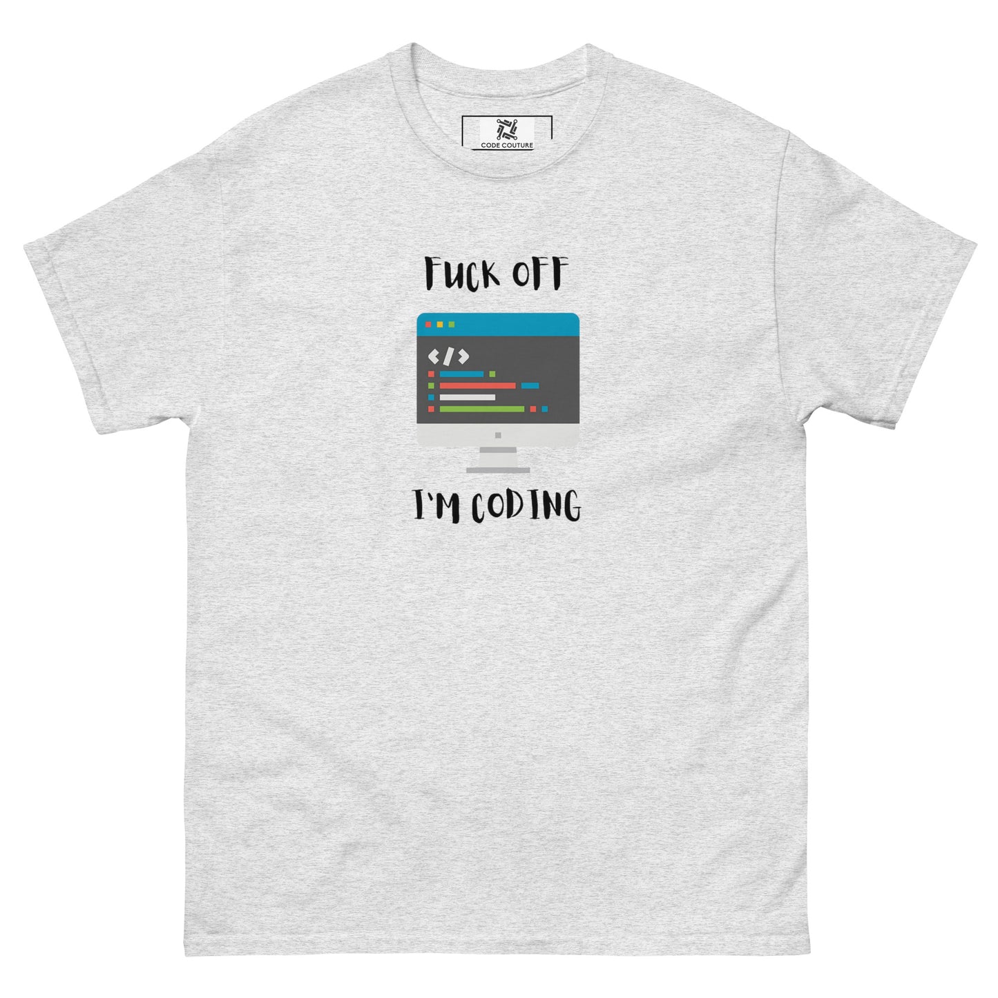 F Off I'm Coding tee