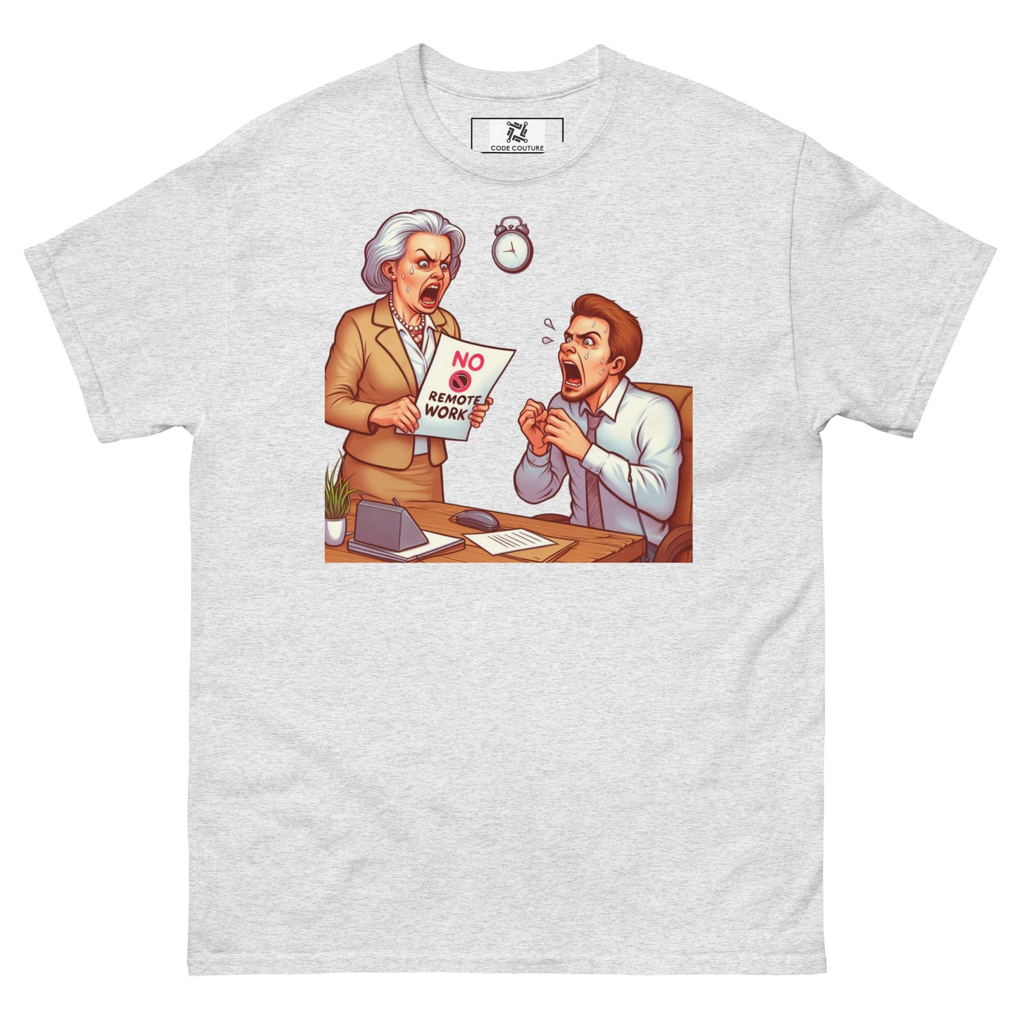 No Remote Work classic tee