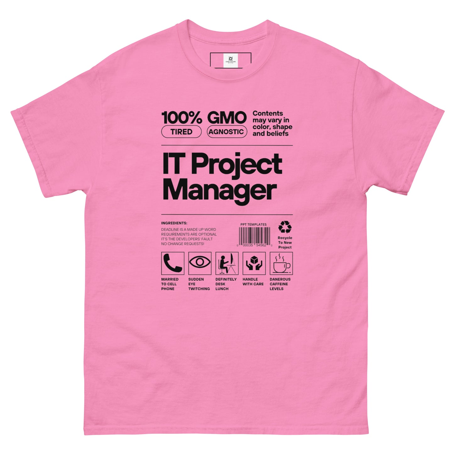 Project Manager Label