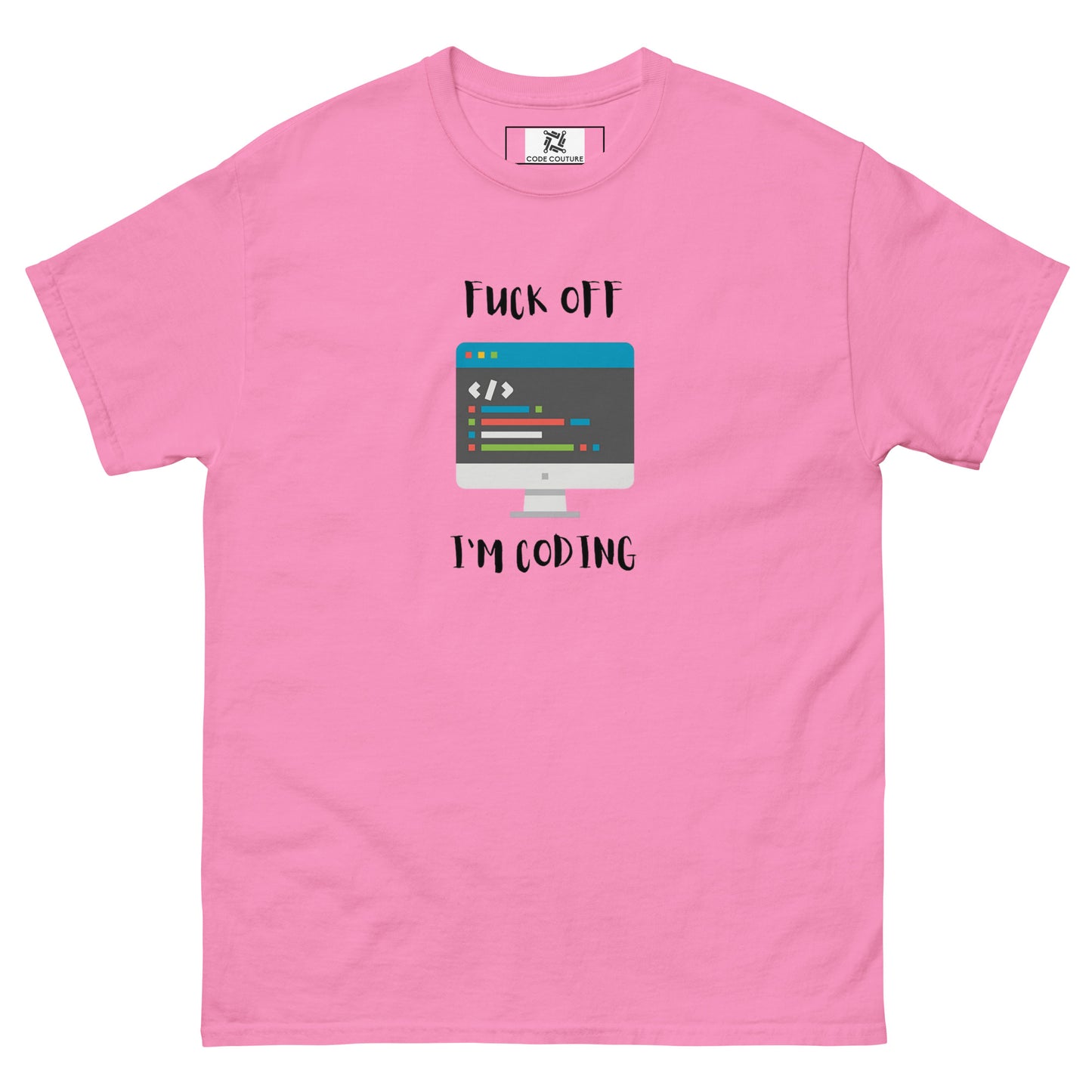 F Off I'm Coding tee