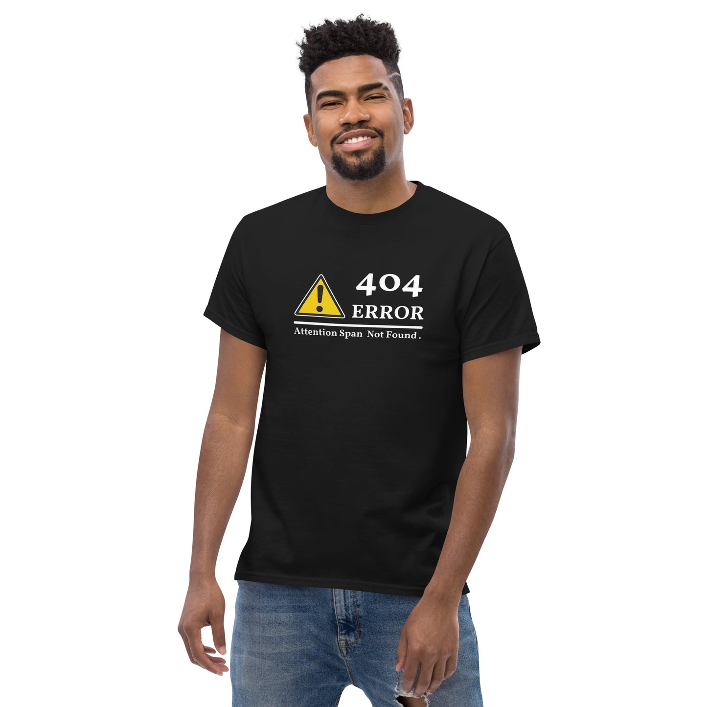 Error 404 tee - Dark