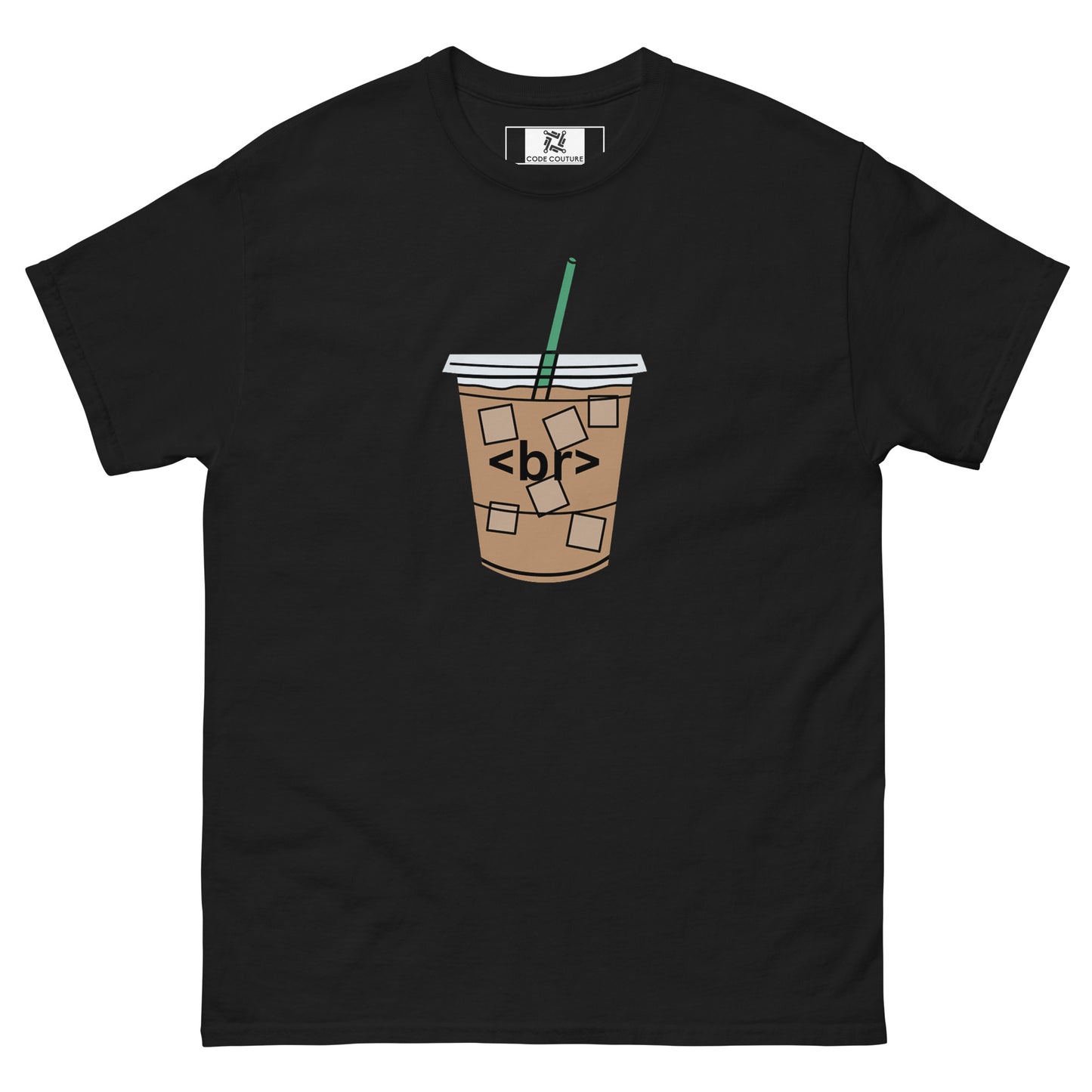 Iced Coffee classic tee - Dark