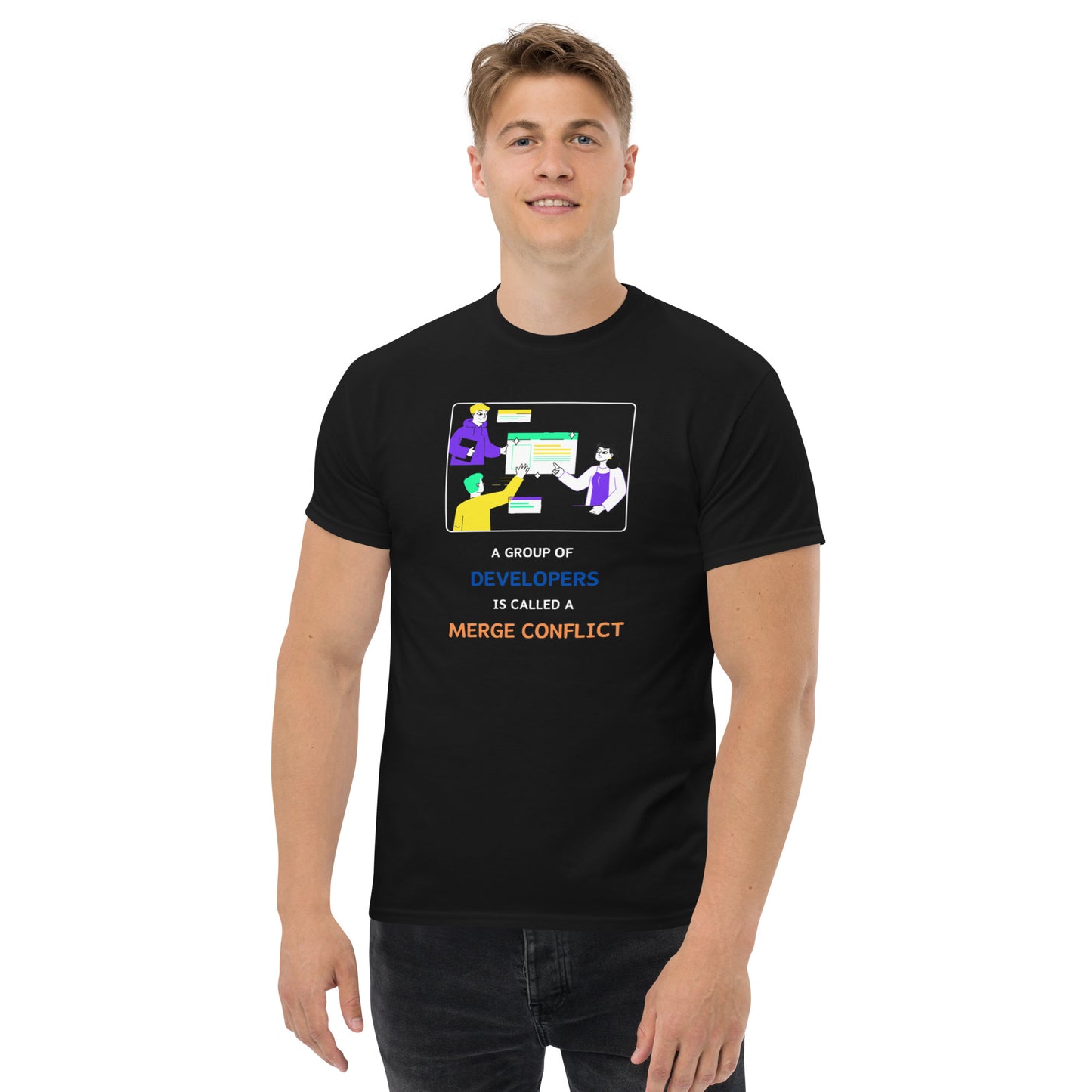 Developer meeting tee - Dark