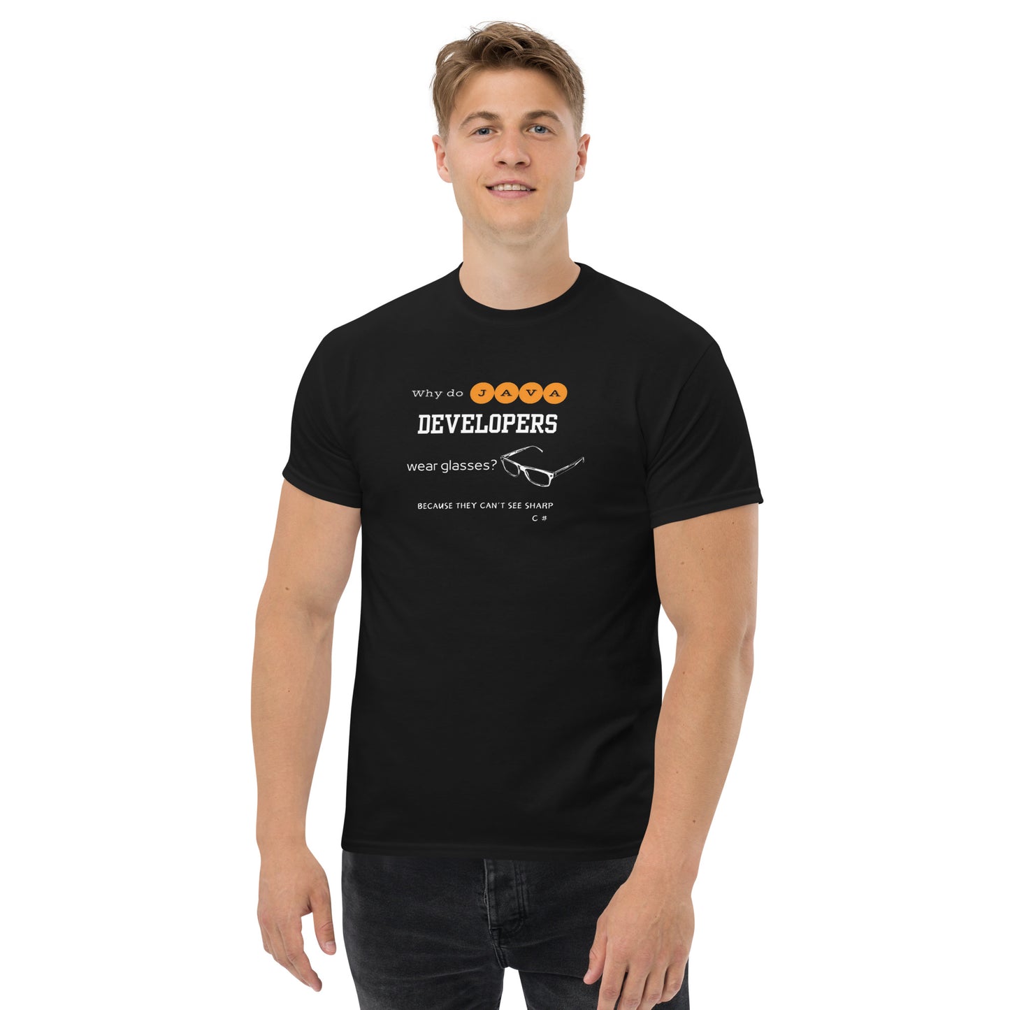 Java Developers tee - Dark