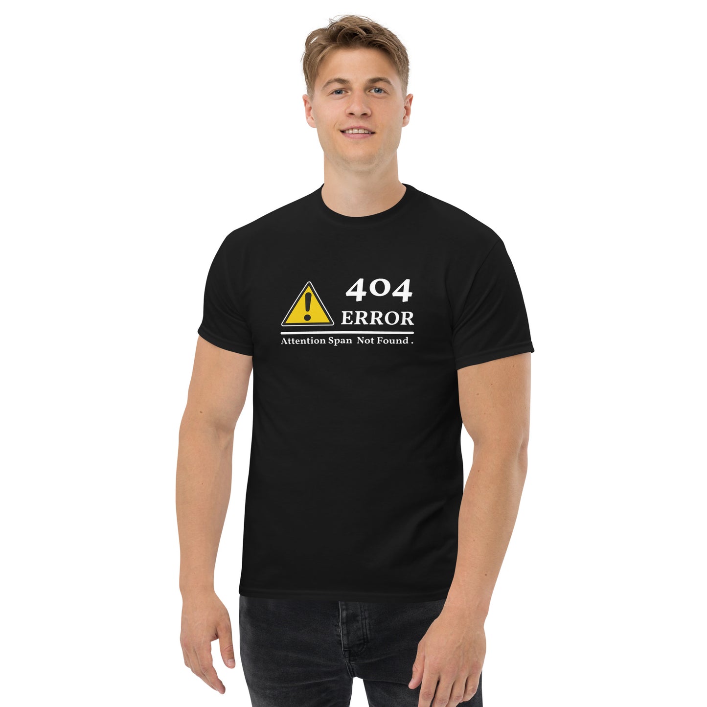 Error 404 tee - Dark