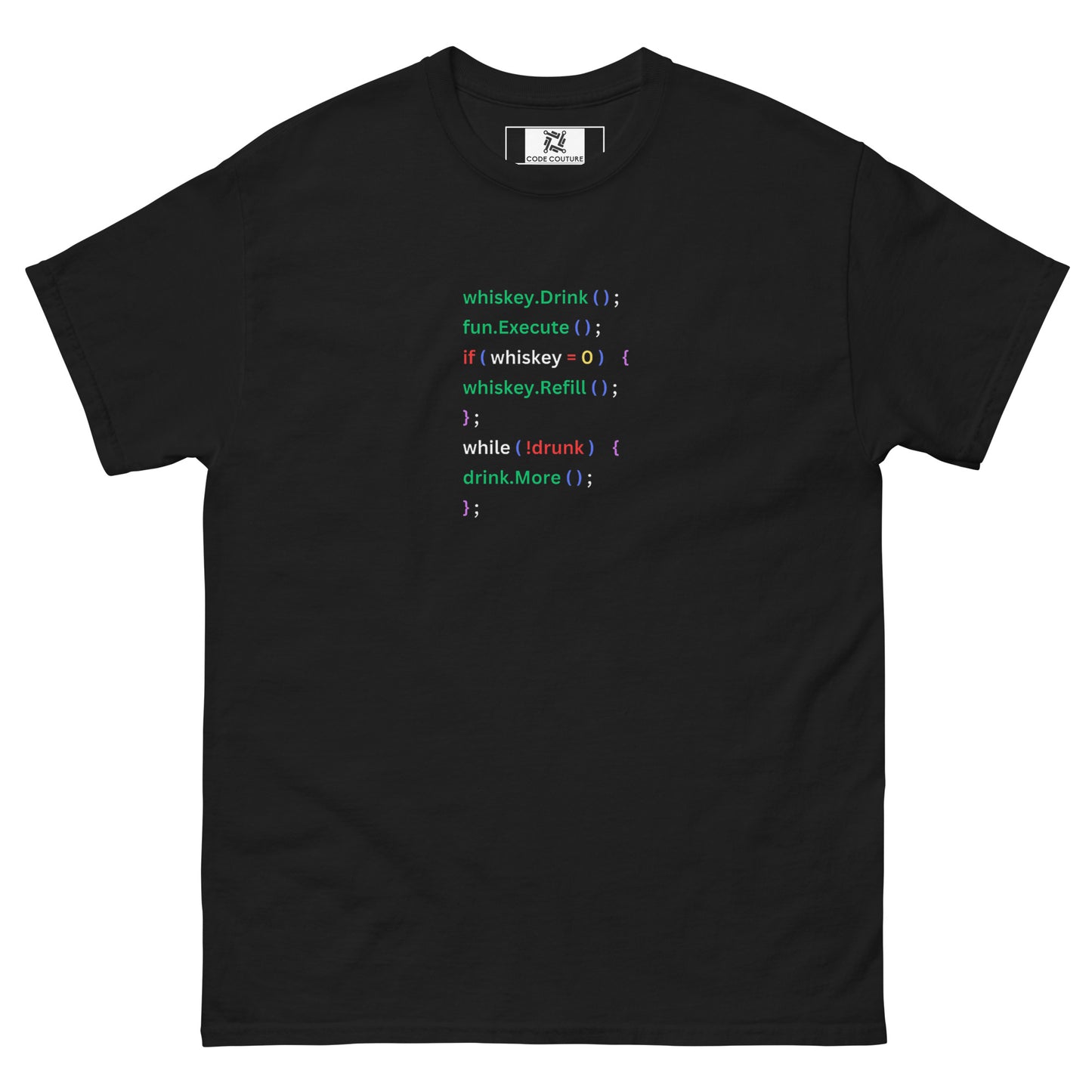 Whiskey Code tee - Dark