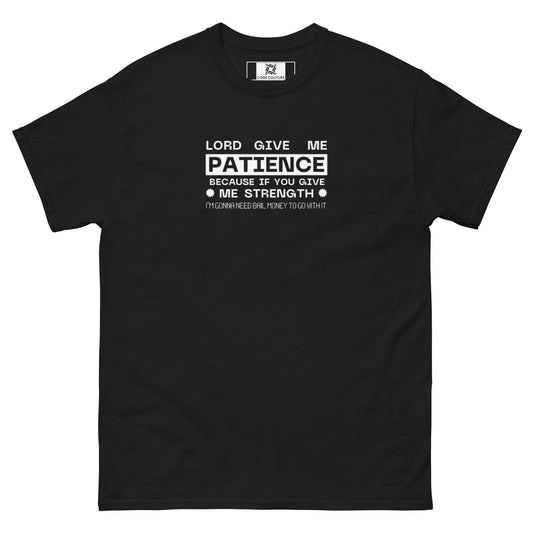 Patience classic tee - Dark