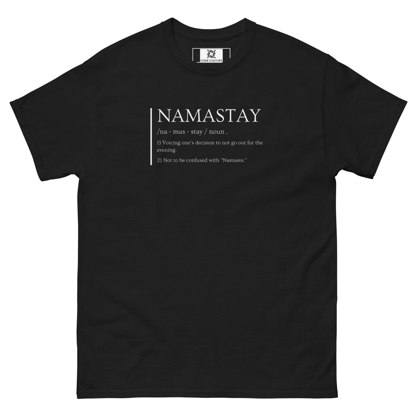 NAMASTAY tee - Dark