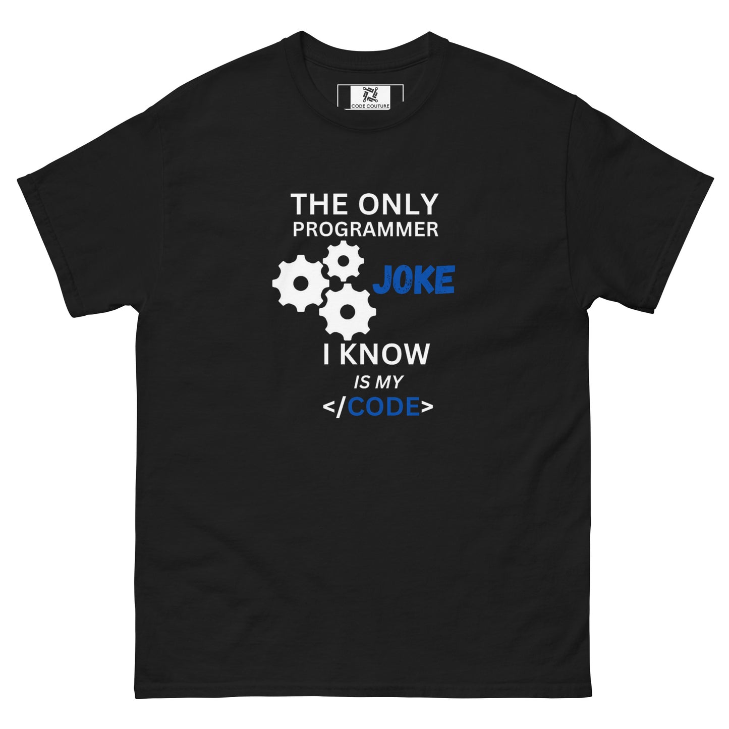 Programmer Joke tee - Dark