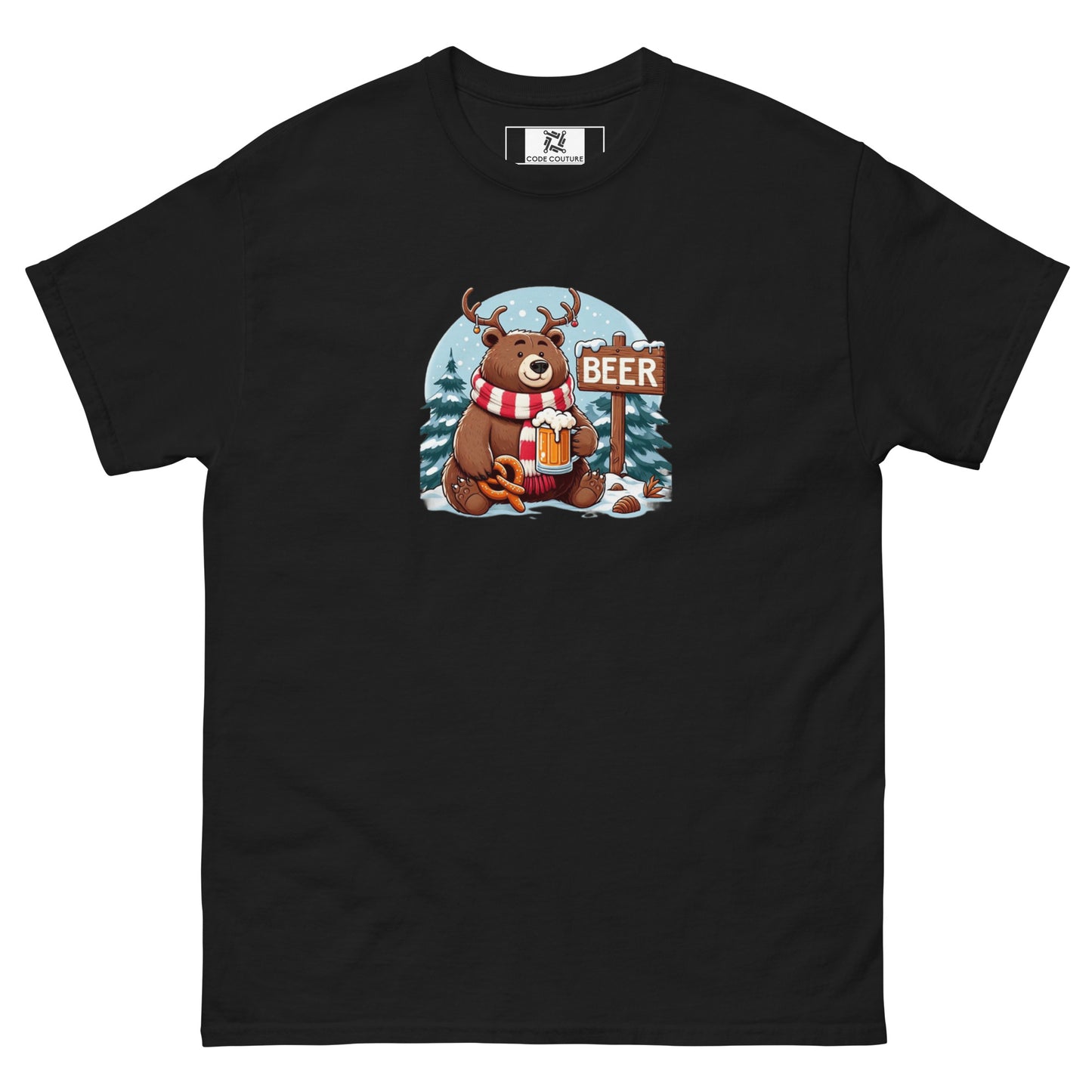 Holiday Bear tee - Dark