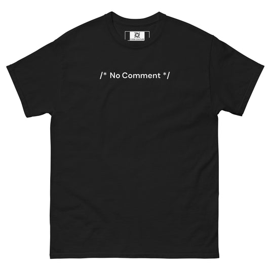 No Comment classic tee