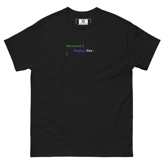 Muscles CSS tee