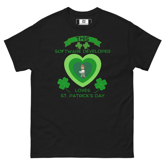 Love St. Patrick's classic tee - Black