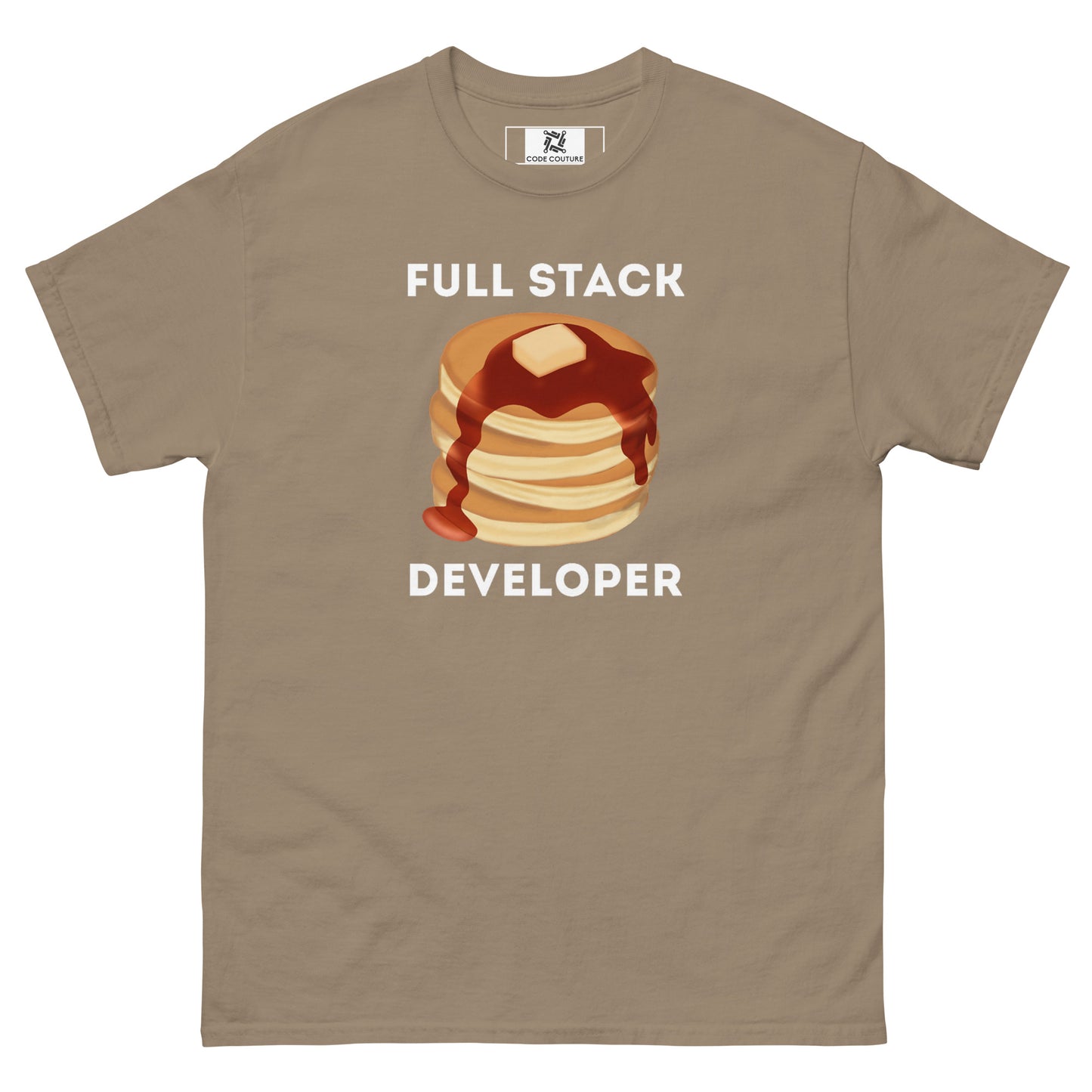 Full Stack Pancakes classic tee