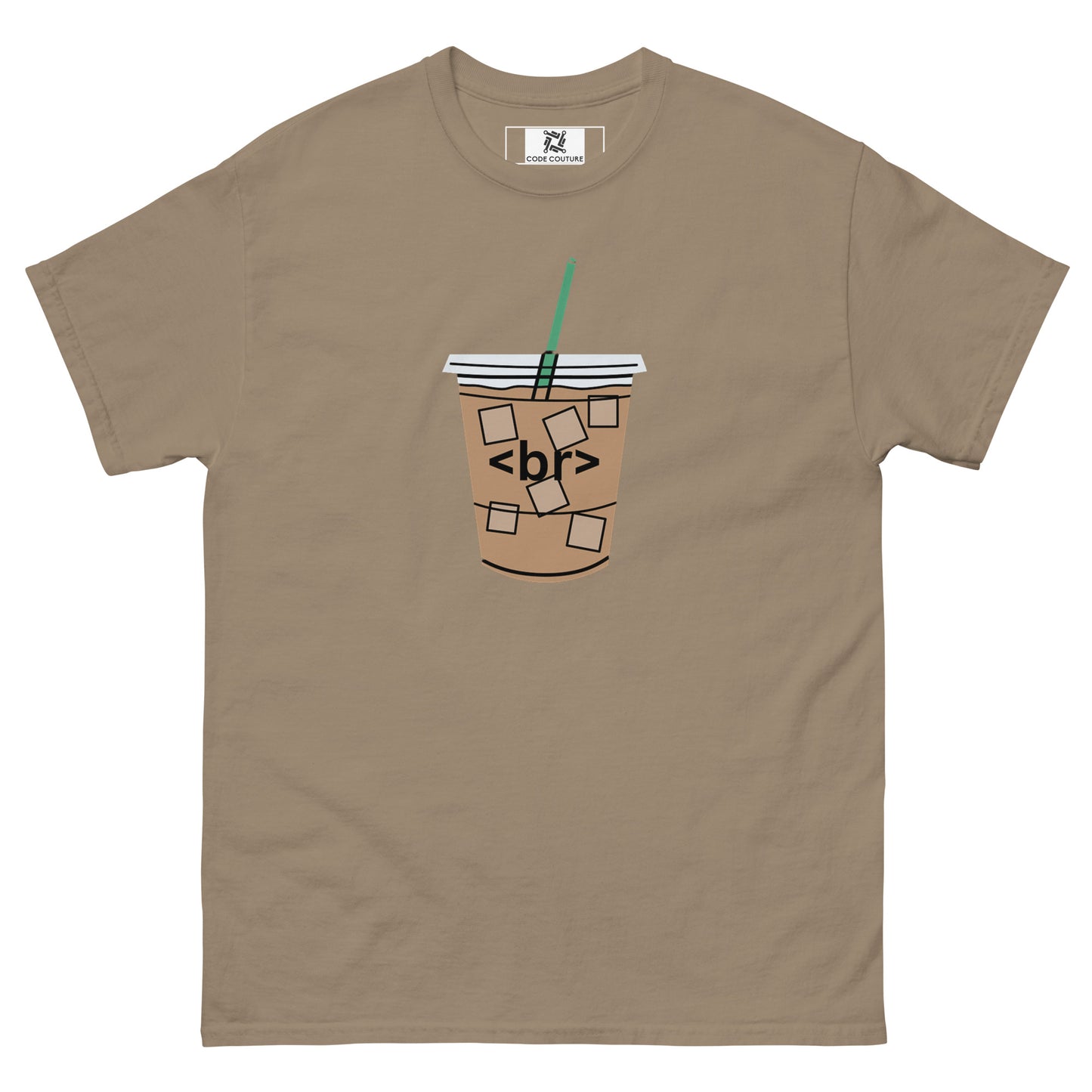 Iced Coffee classic tee - Dark