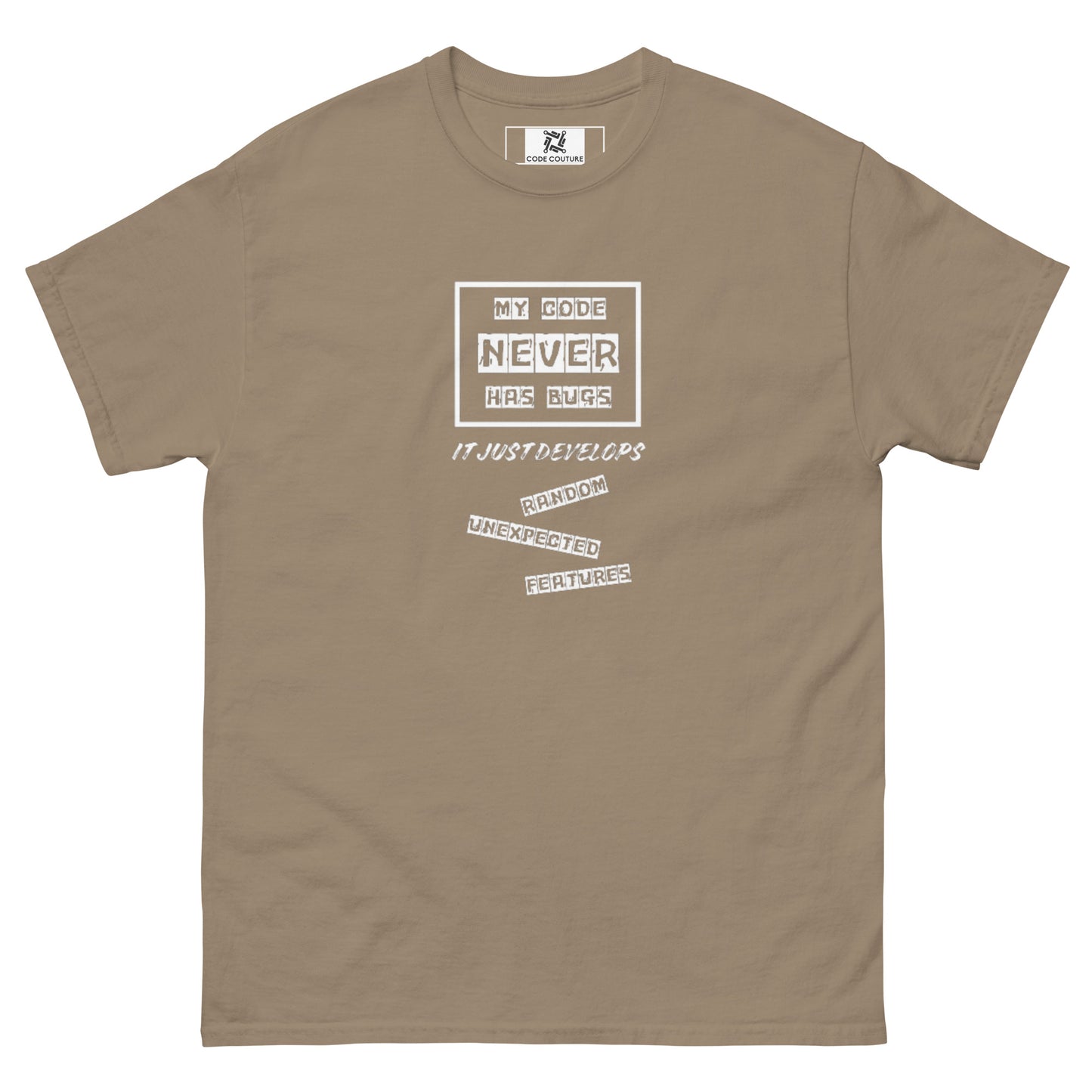 Unexpected Features tee - Dark