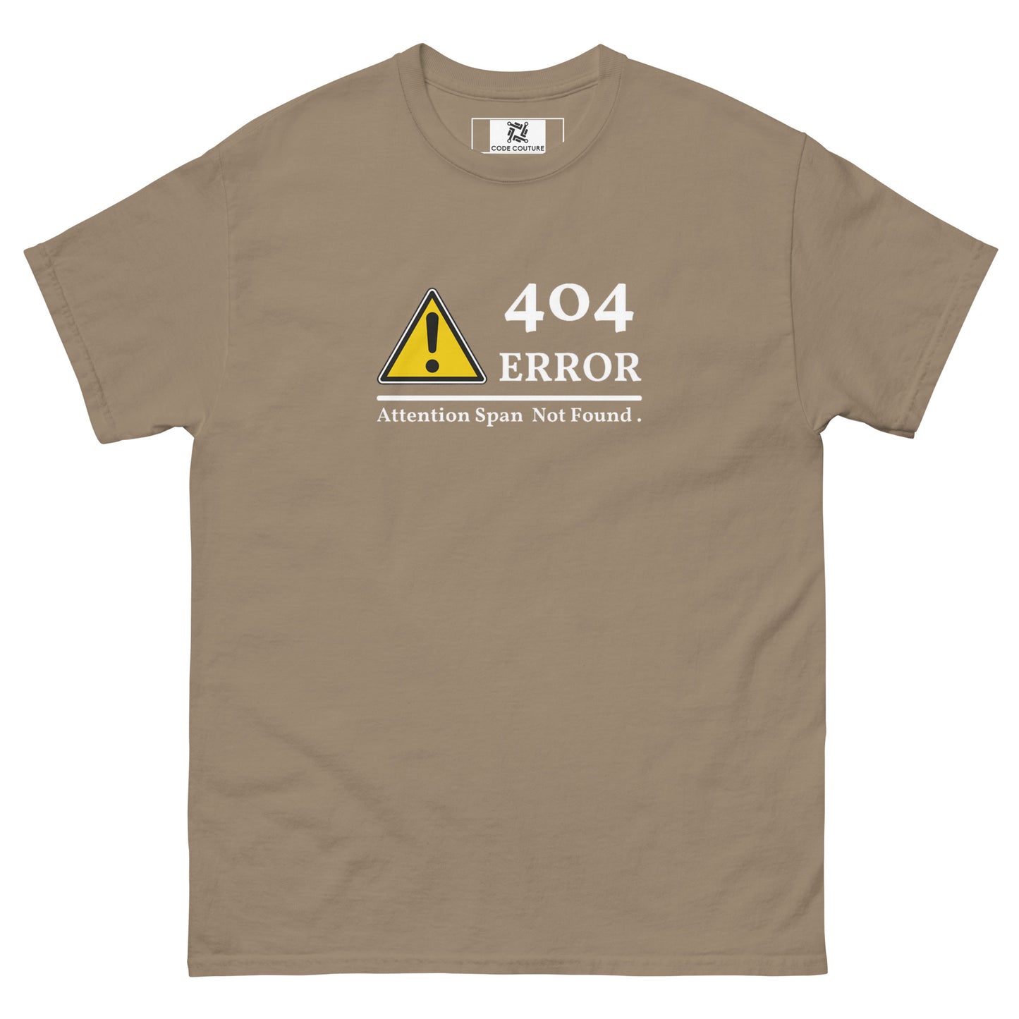 Error 404 tee - Dark