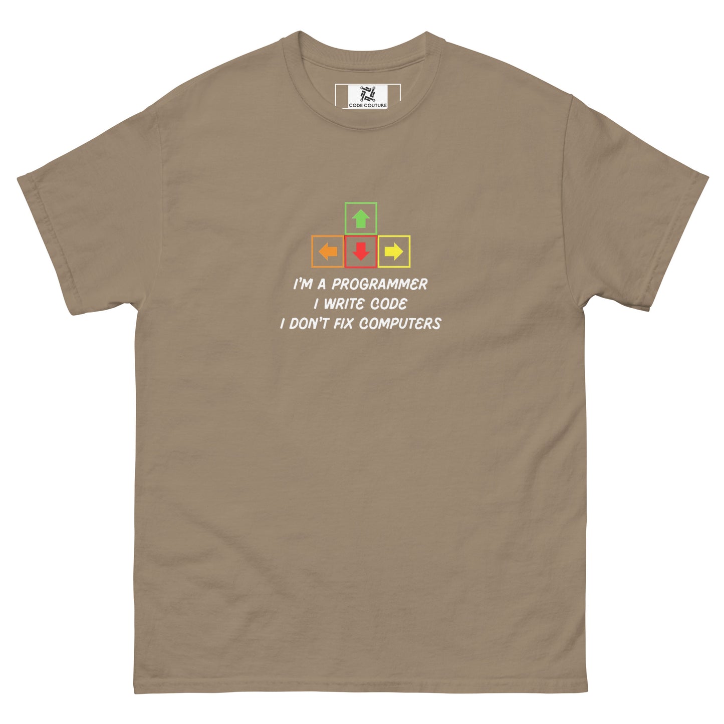 I Write Code tee - Dark