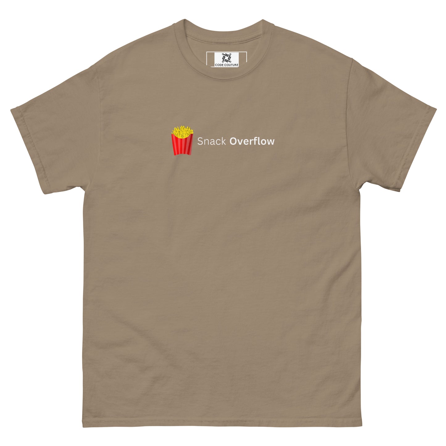 Snack Overflow tee - Dark