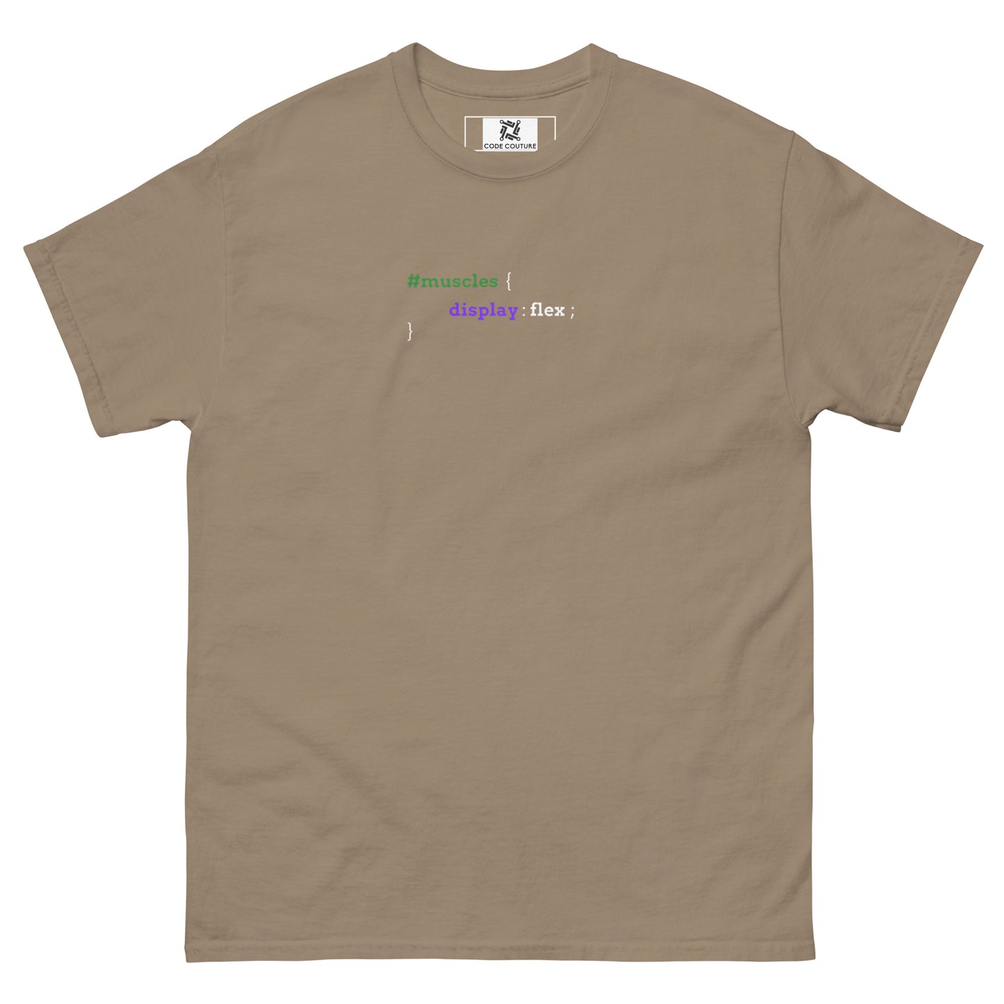 Muscles CSS tee