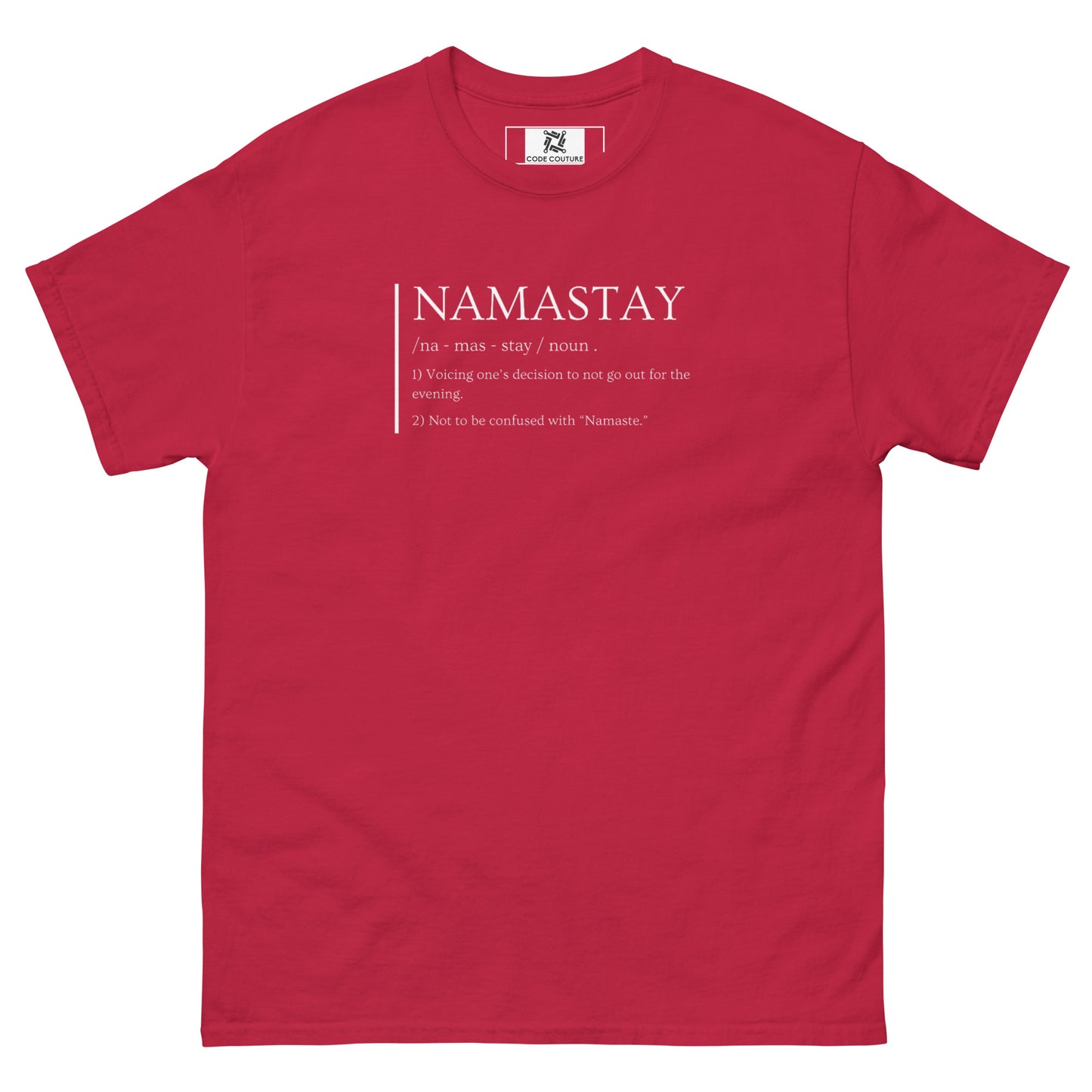 NAMASTAY tee - Dark