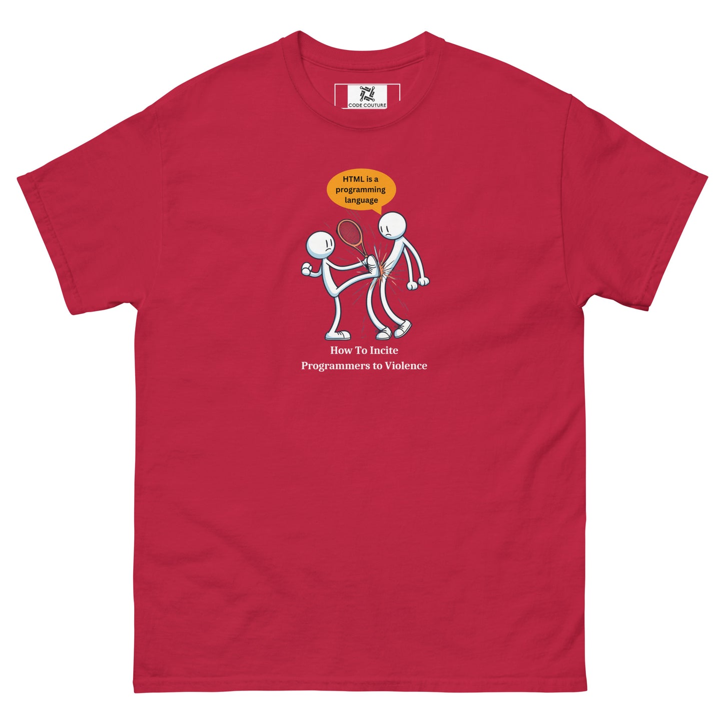 Angry Developer classic tee