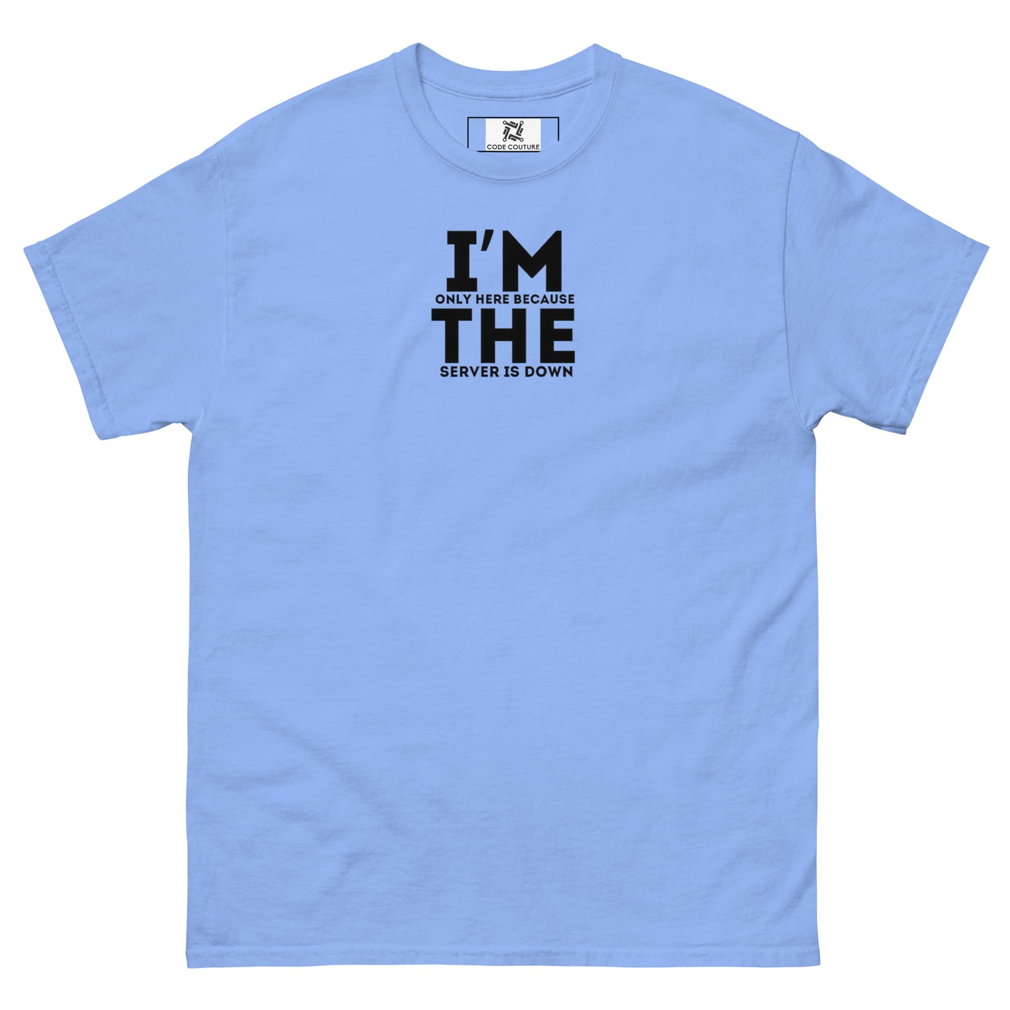 Why I'm here classic tee