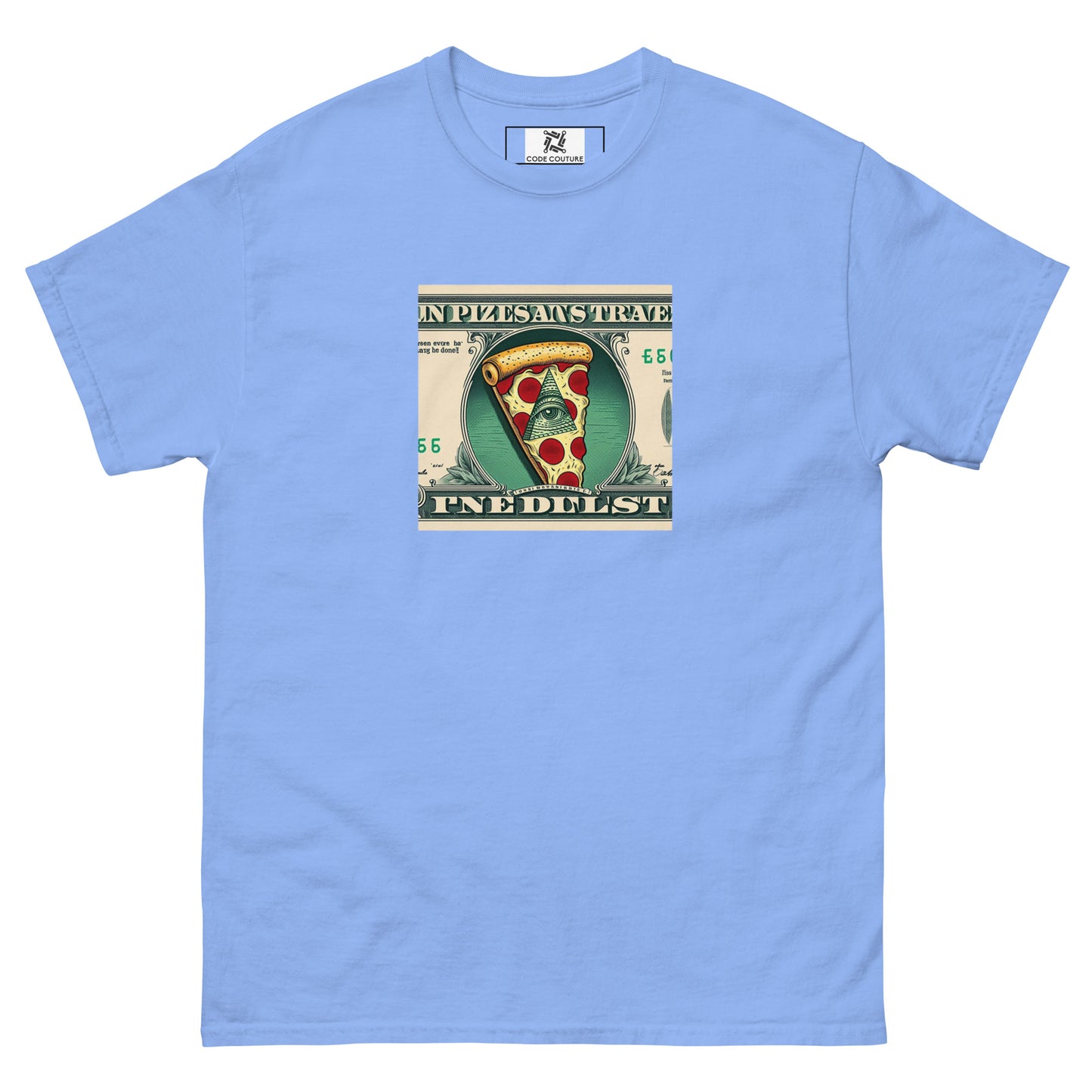 All Seeing Pizza tee