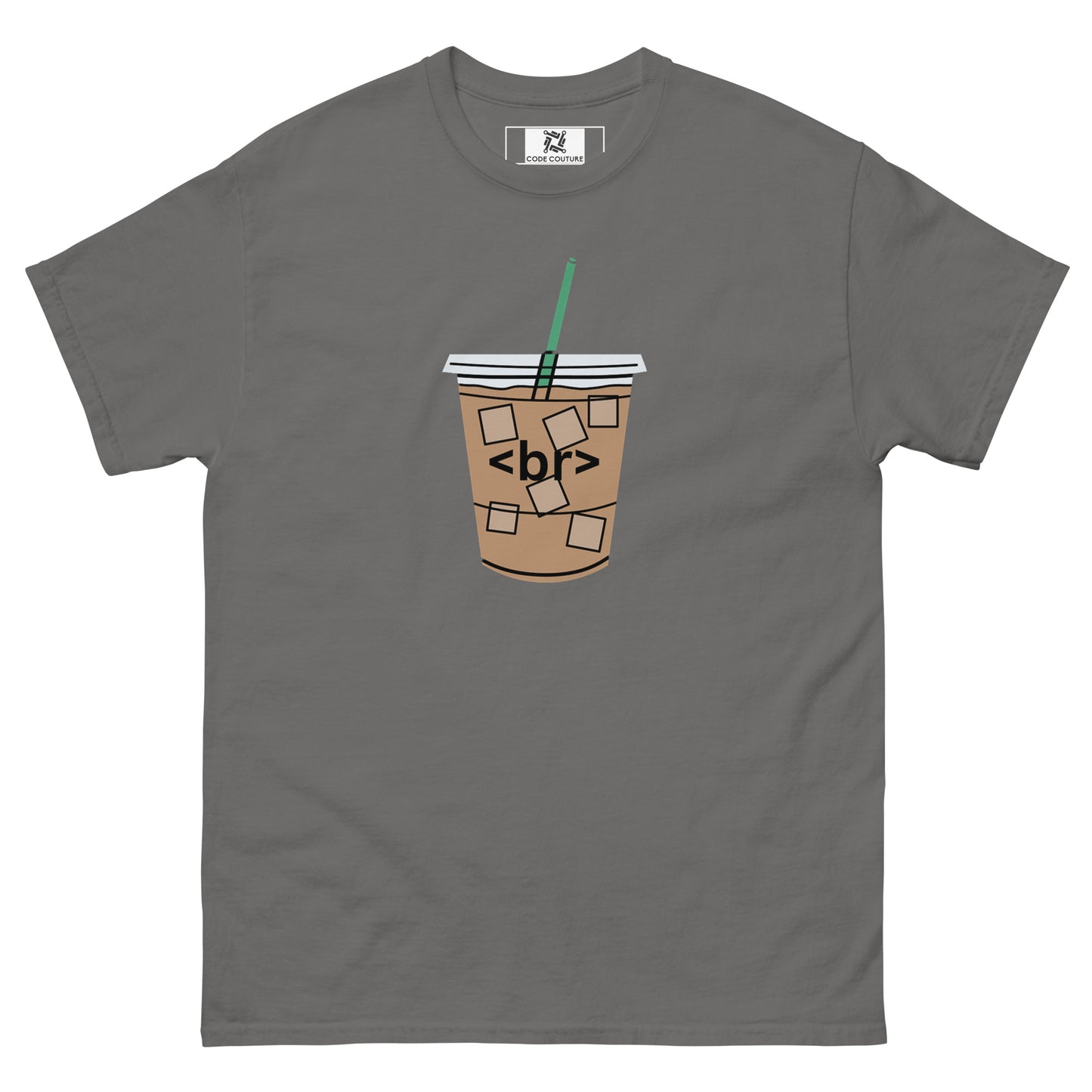 Iced Coffee classic tee - Dark