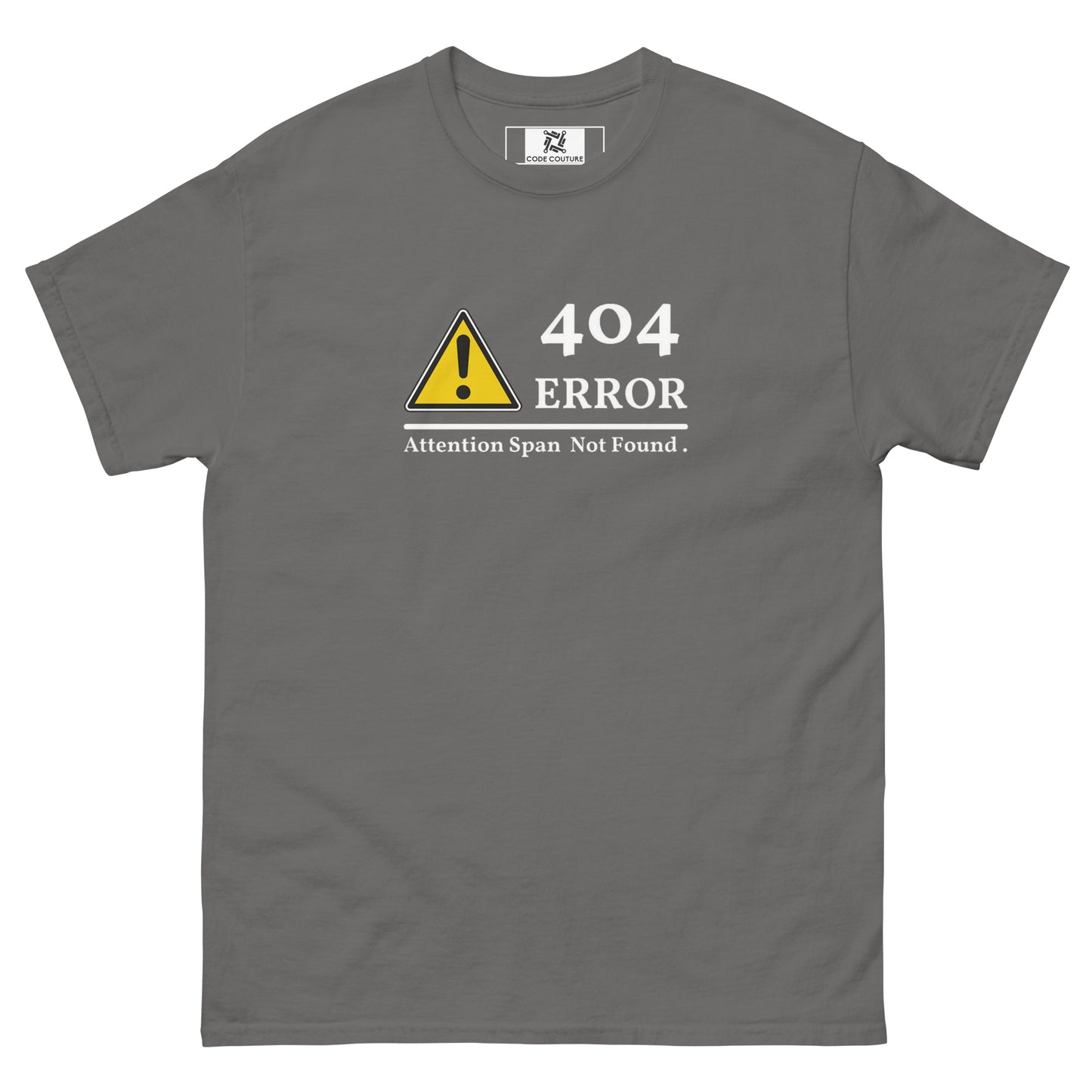 Error 404 tee - Dark