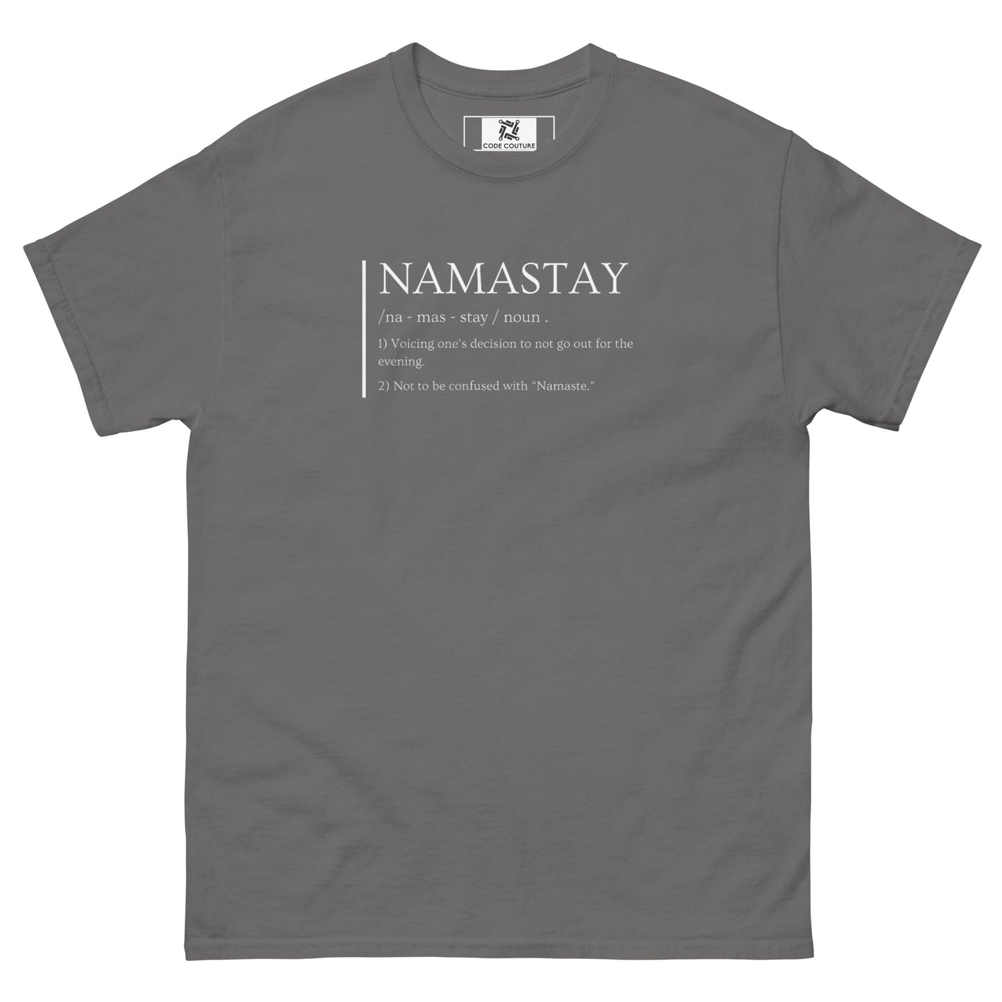 NAMASTAY tee - Dark