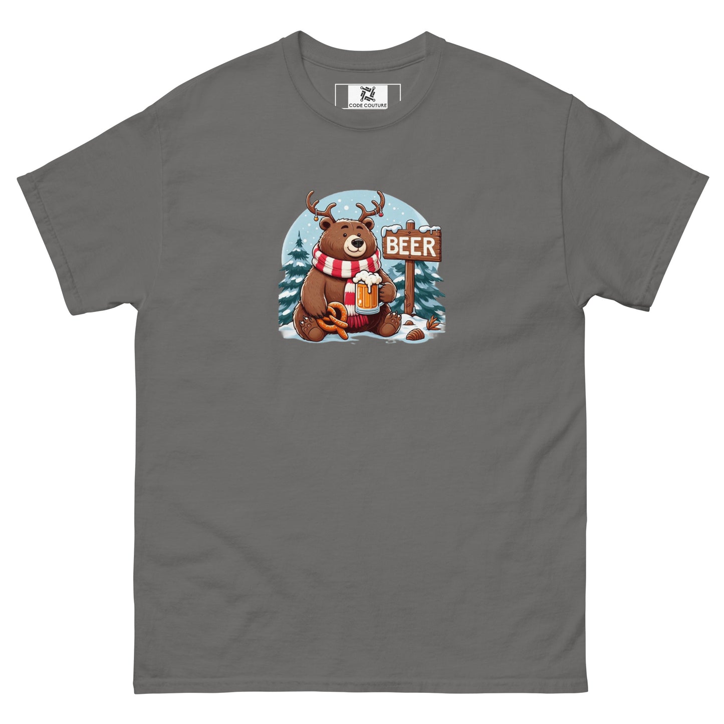 Holiday Bear tee - Dark