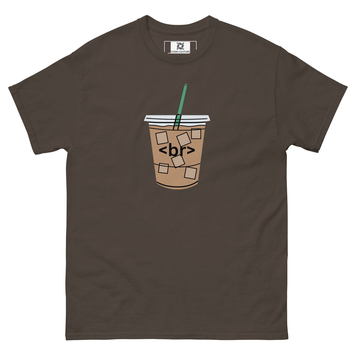 Iced Coffee classic tee - Dark