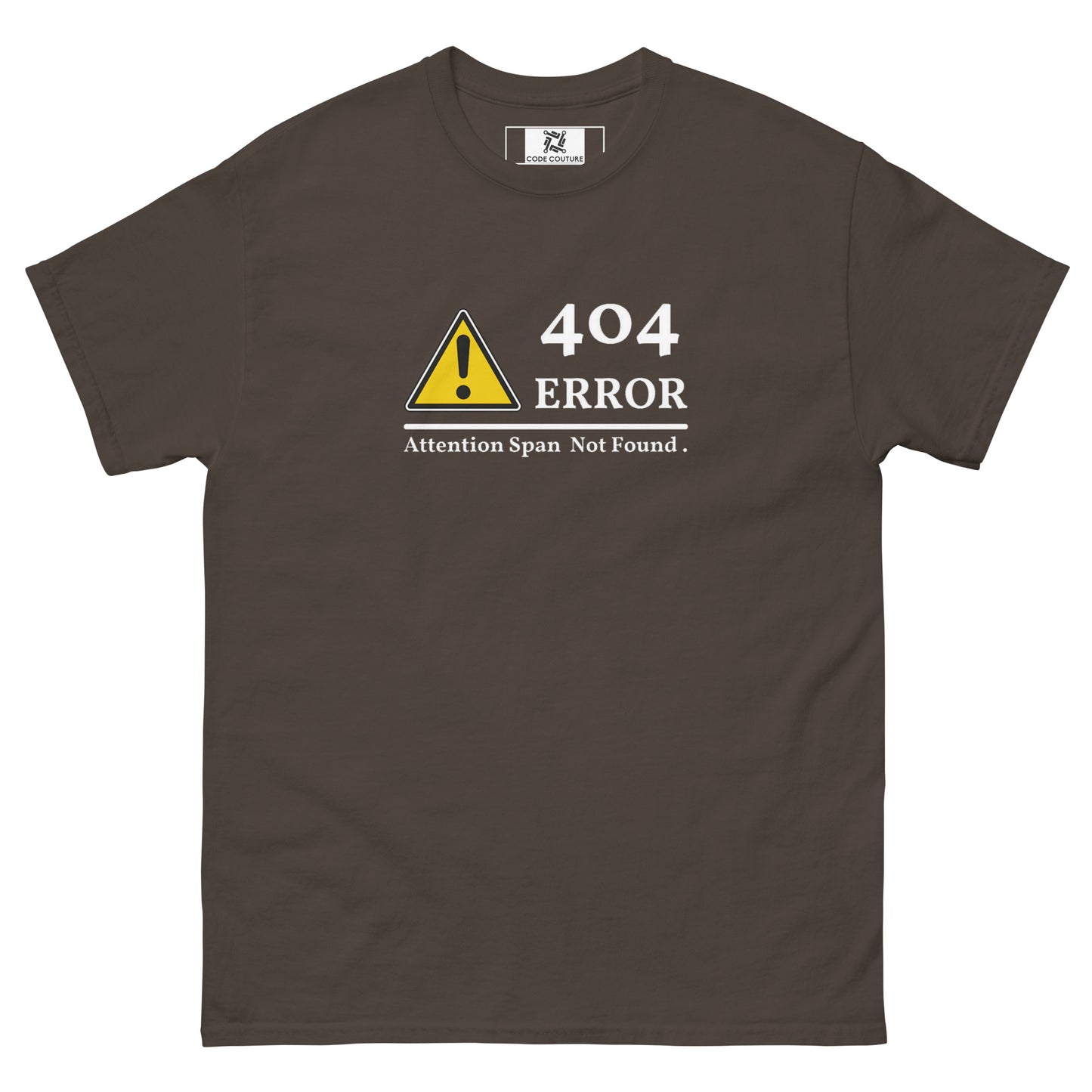 Error 404 tee - Dark