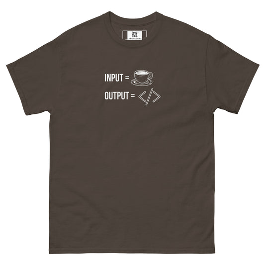 Input Output tee - Dark