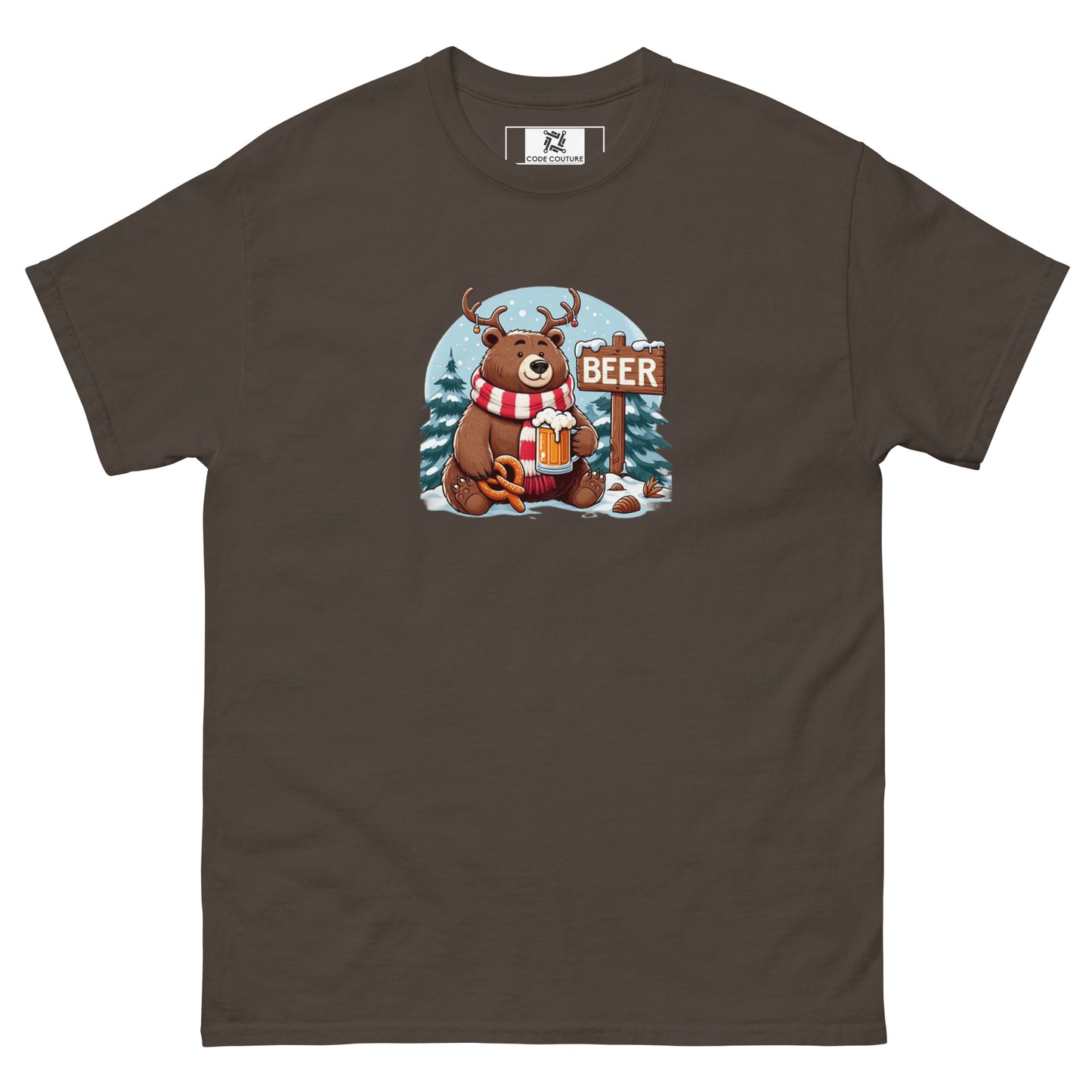 Holiday Bear tee - Dark